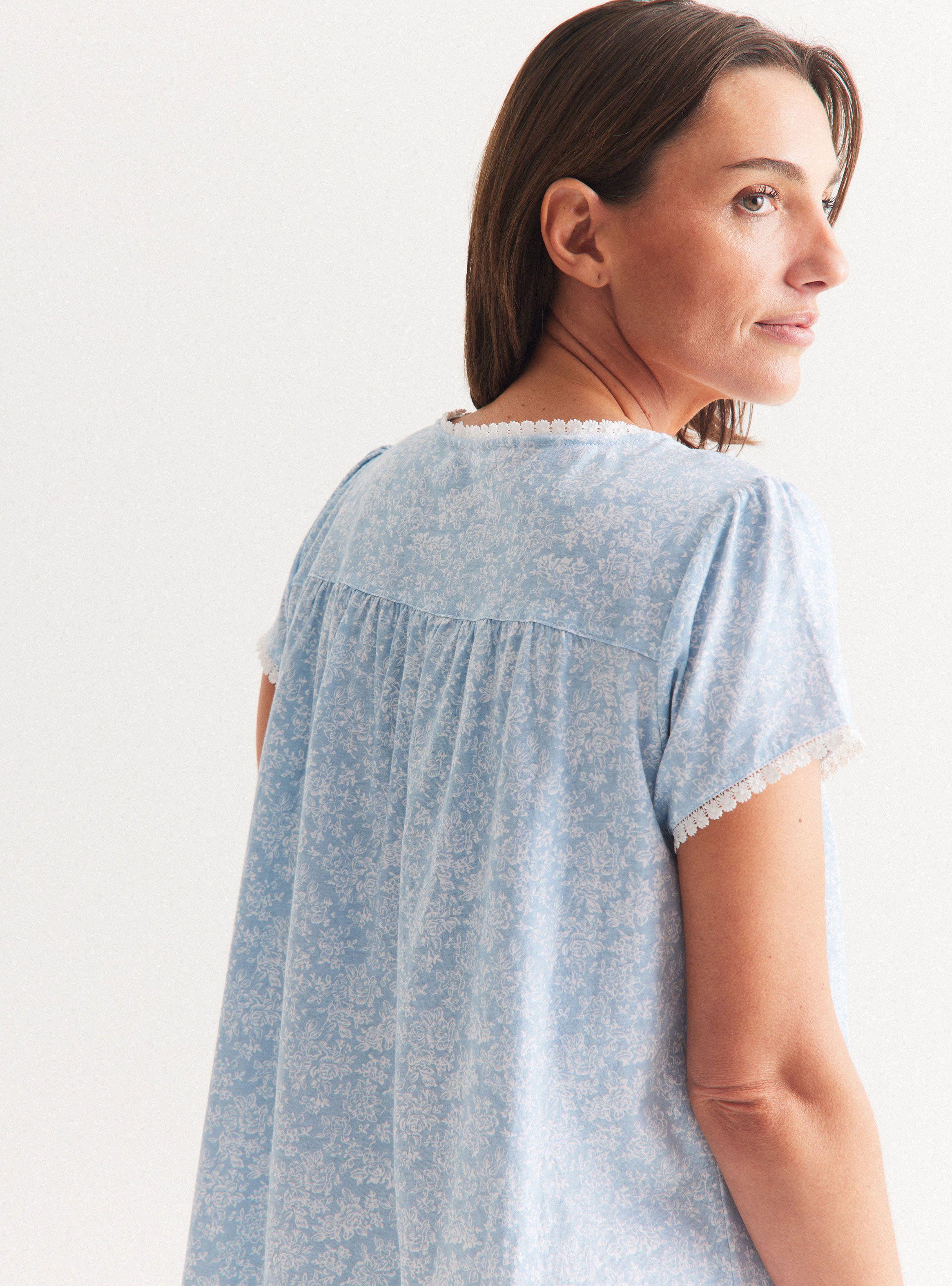 Camisa de Dormir con Aplicaciones-3