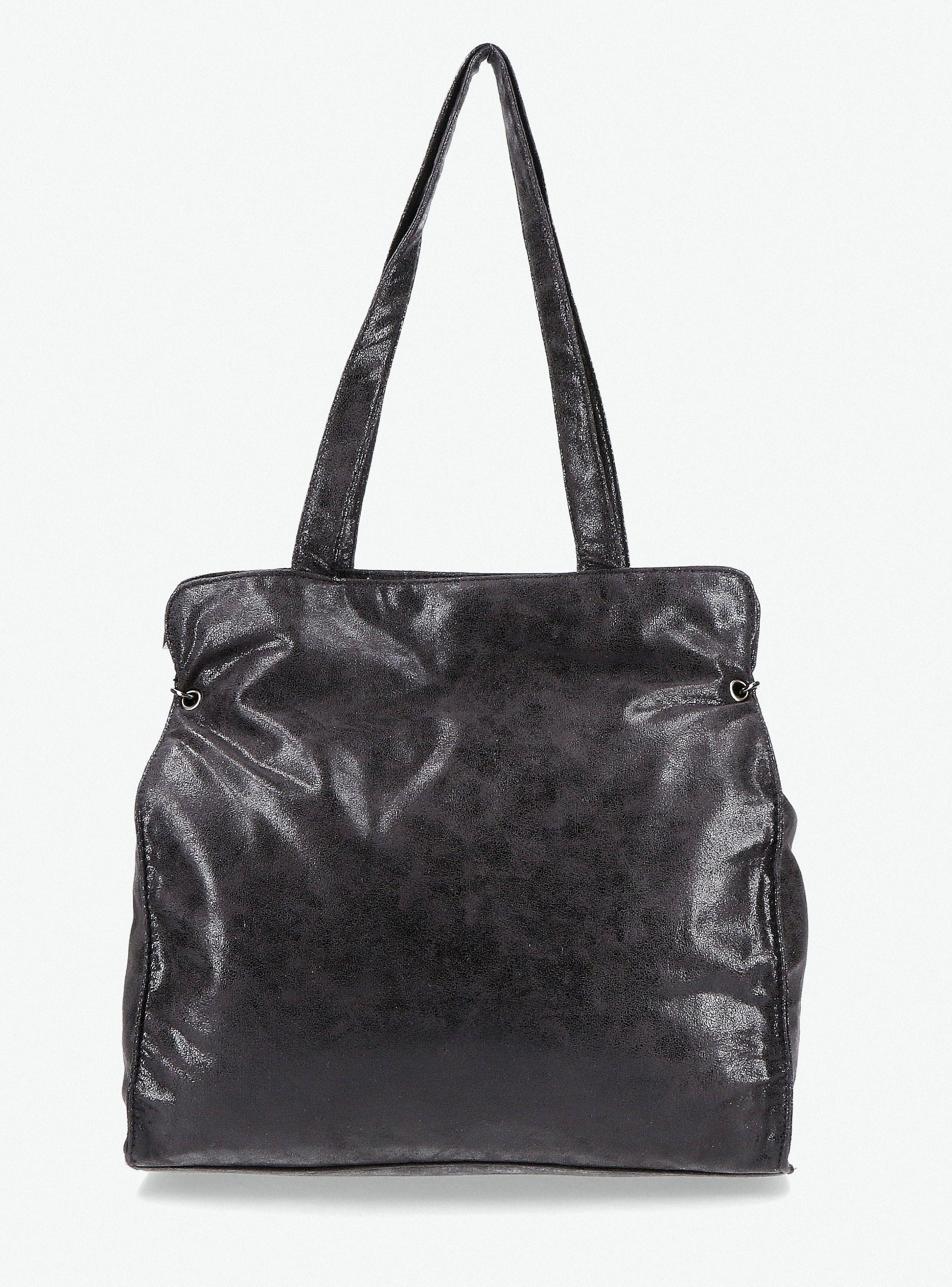 Cartera Totebag con Acabado Brillante-4
