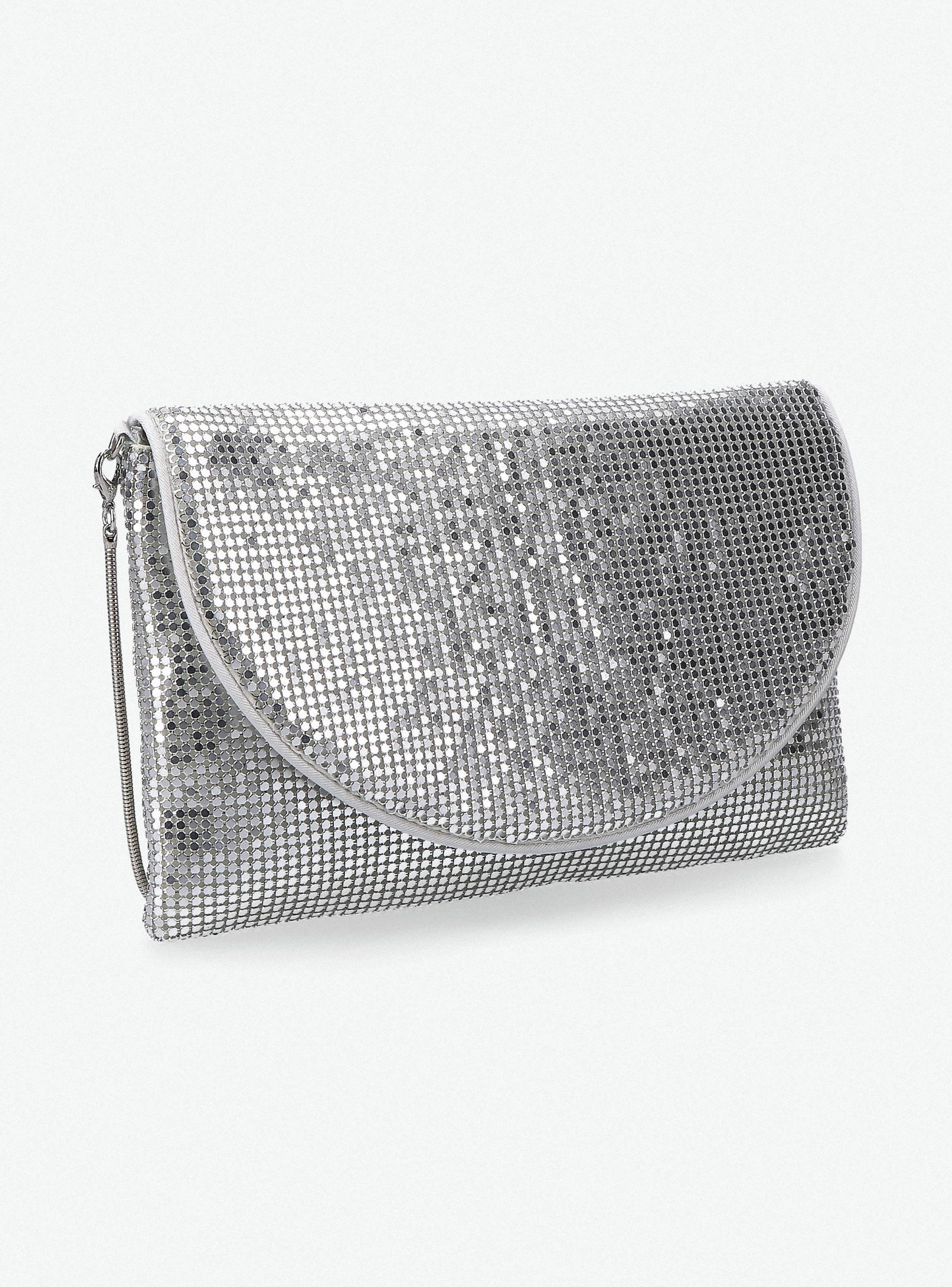 Cartera Tipo Sobre de Fiesta Metalizada-3