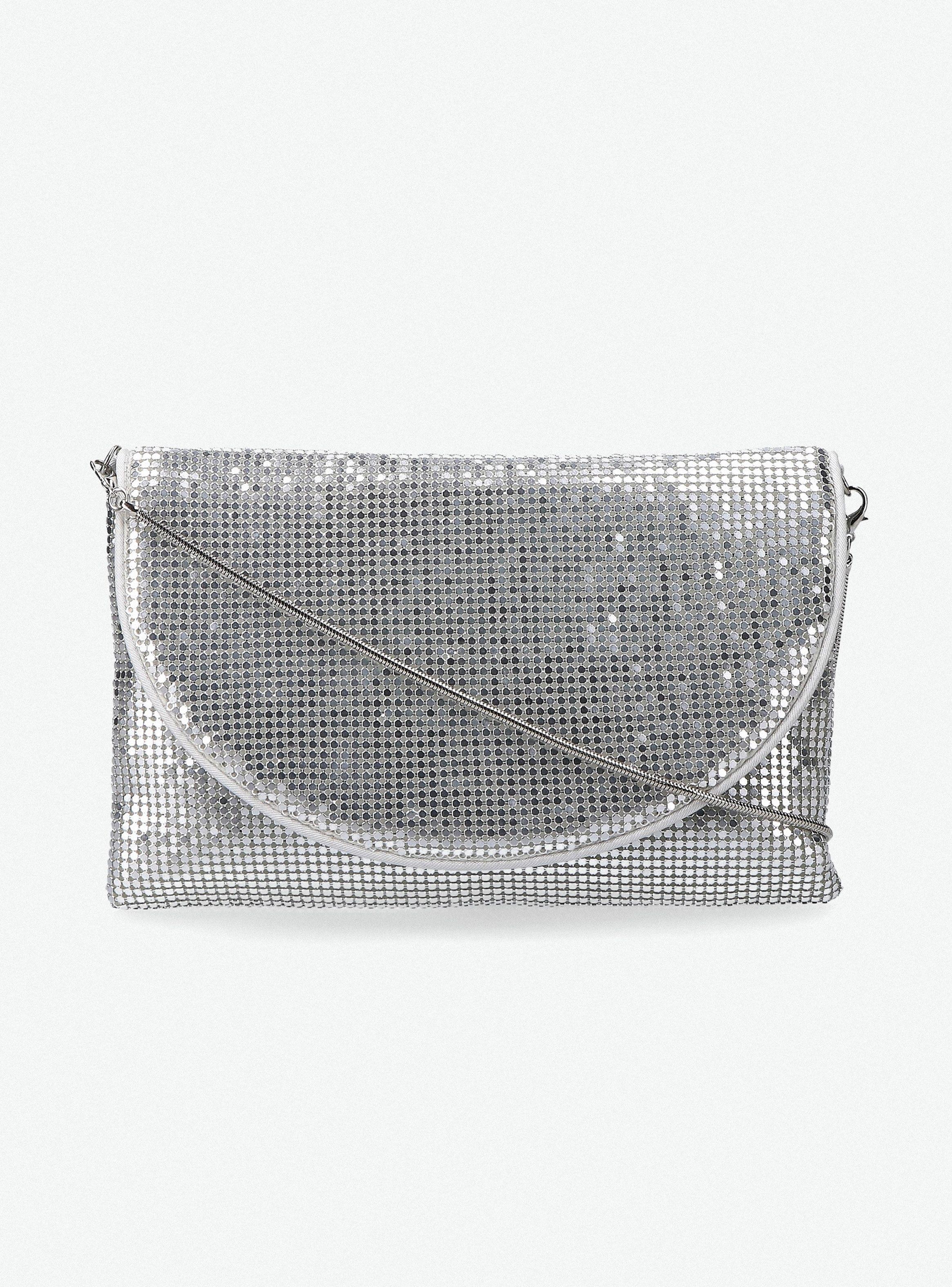 Cartera Tipo Sobre de Fiesta Metalizada-2