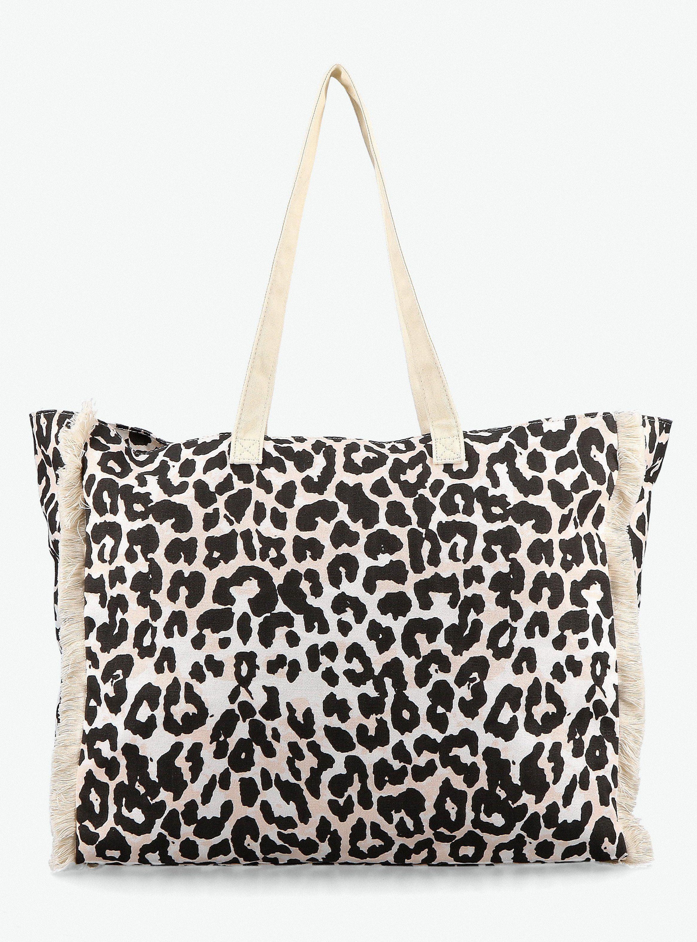 Cartera Totebag de Algodón Estampado-0
