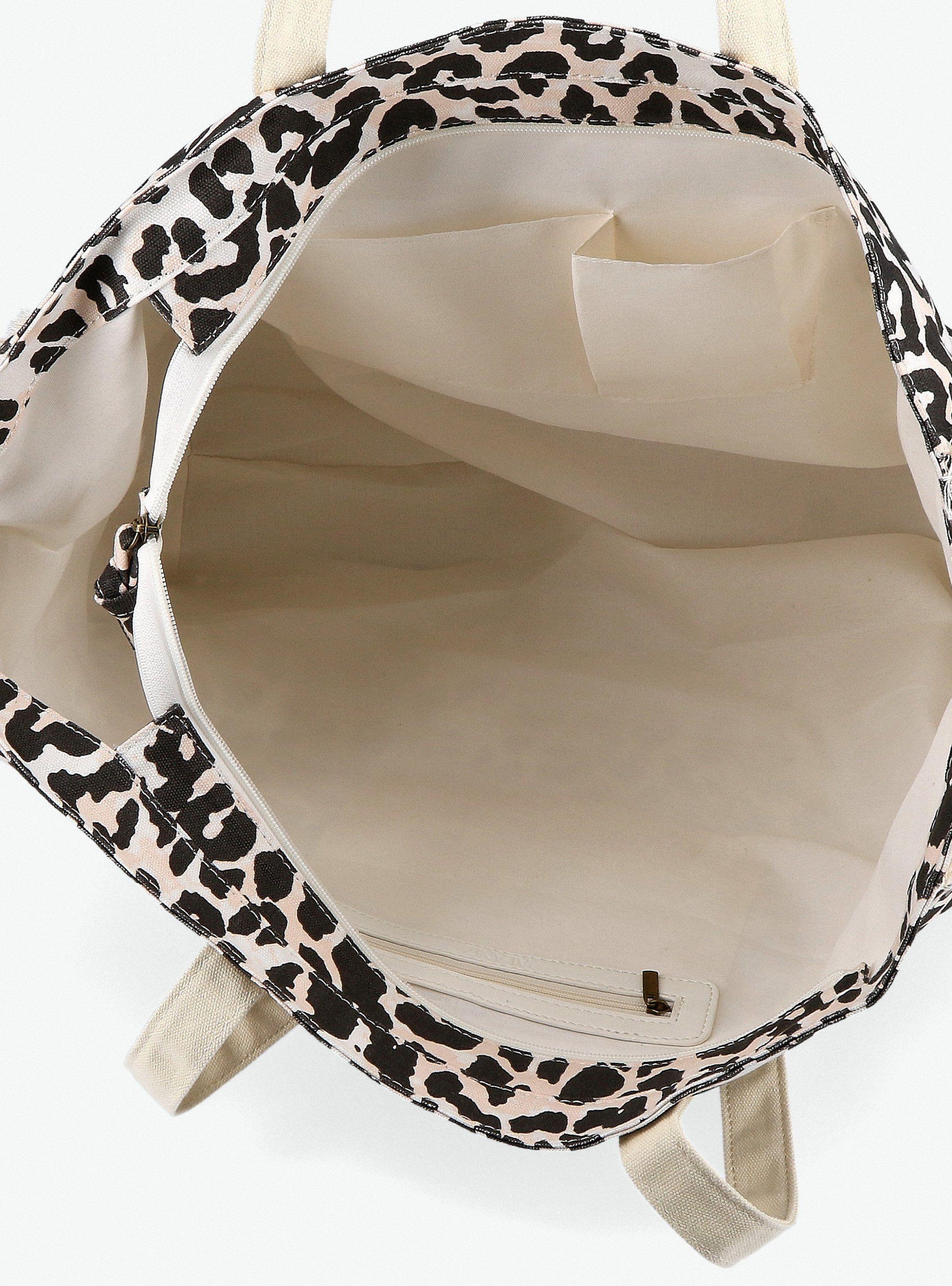 Cartera Totebag de Algodón Estampado-3
