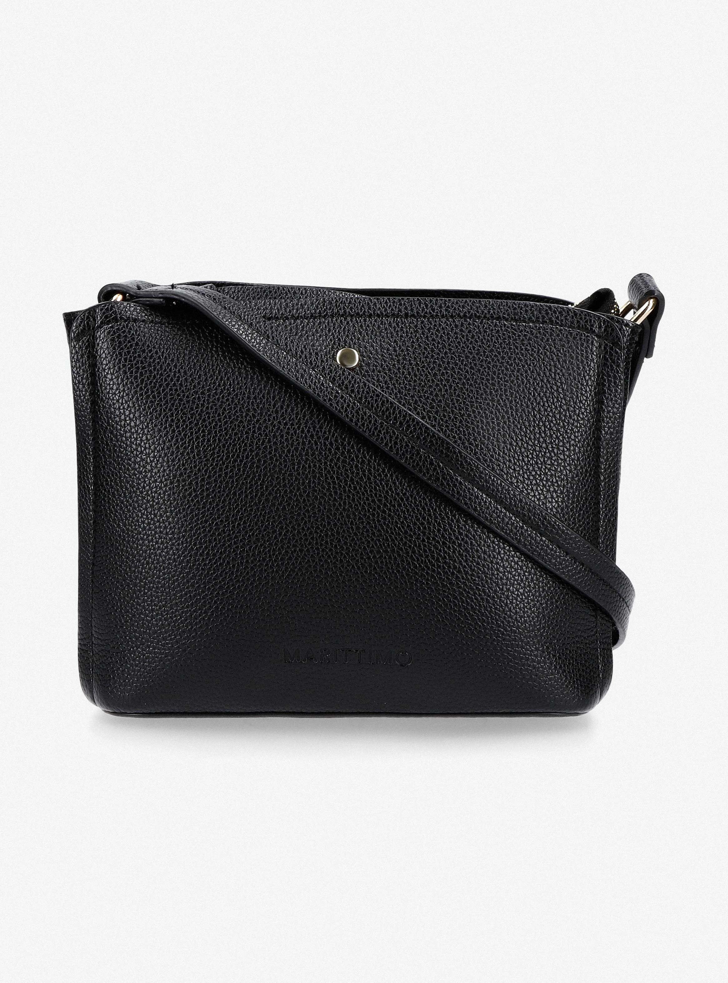 Cartera Crossbody de Cuero Sintético-0