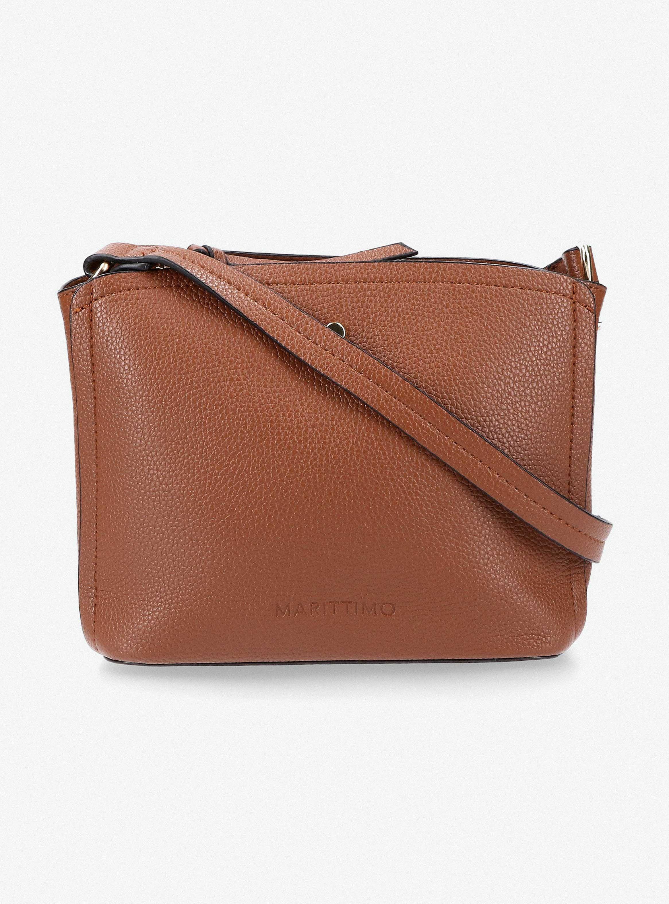 Cartera Crossbody de Cuero Sintético-0