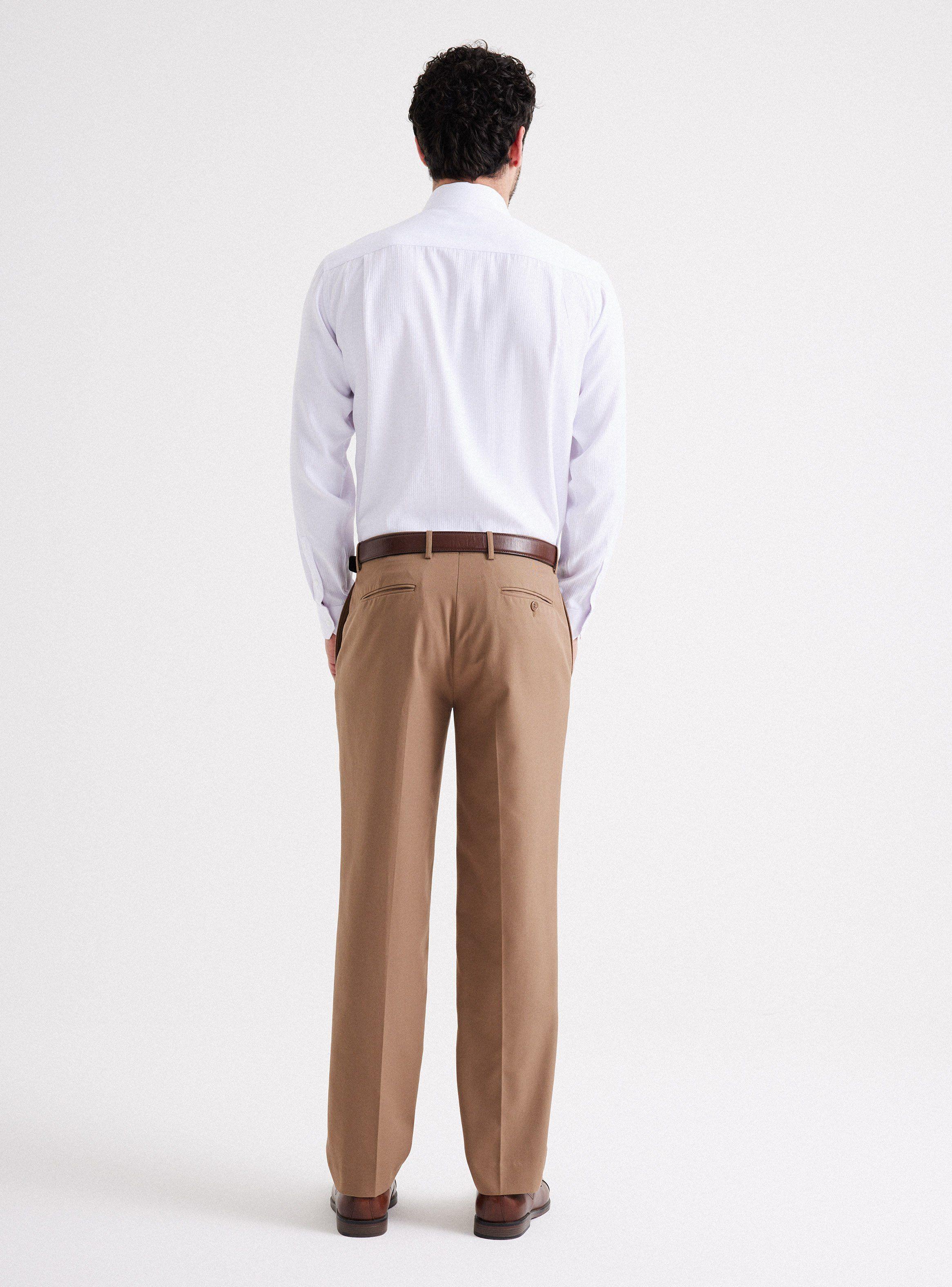 Camisa Vestir Textura Color Semi Slim-5