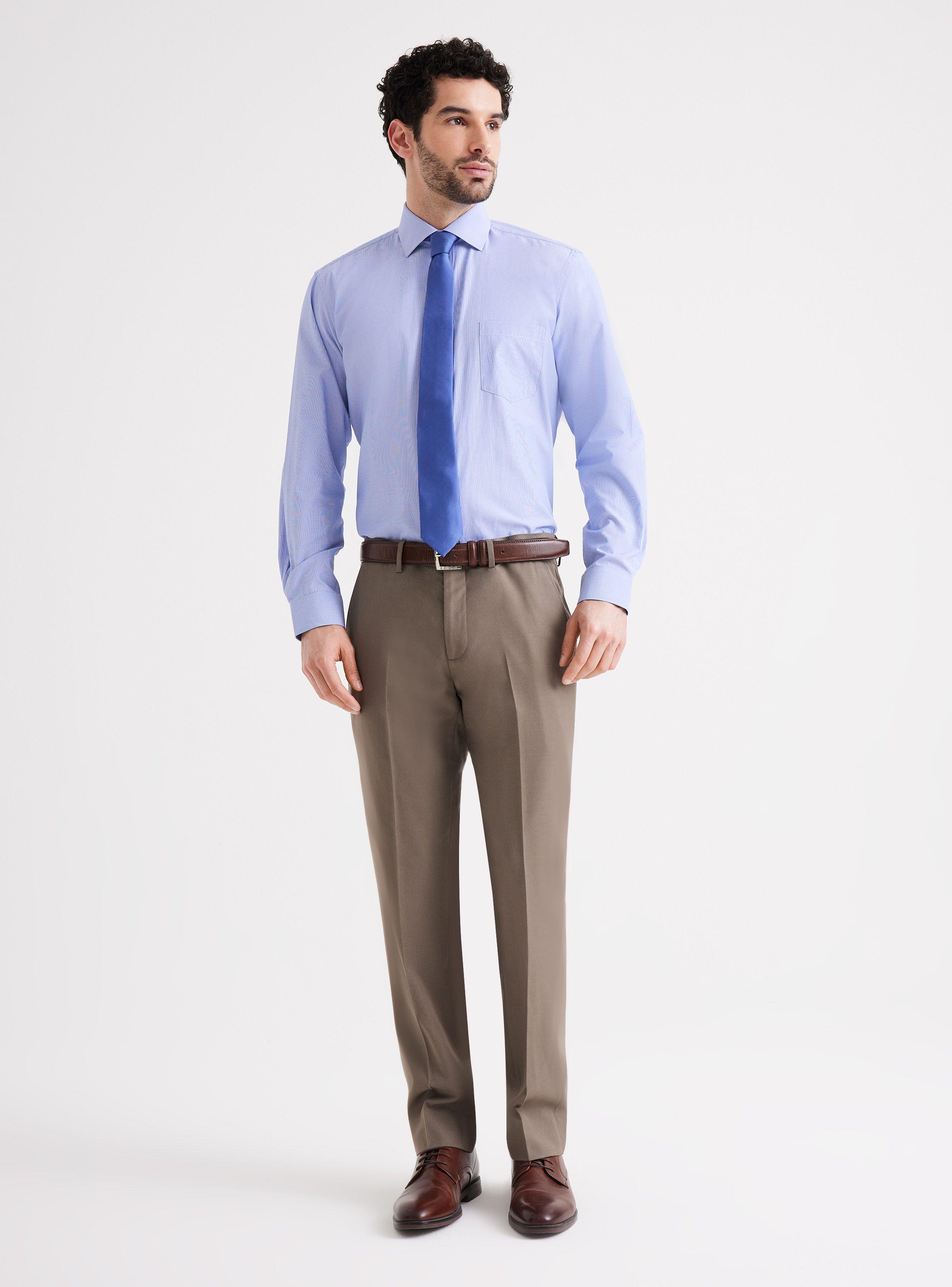 Camisa Vestir Fantasía Semi Slim-4