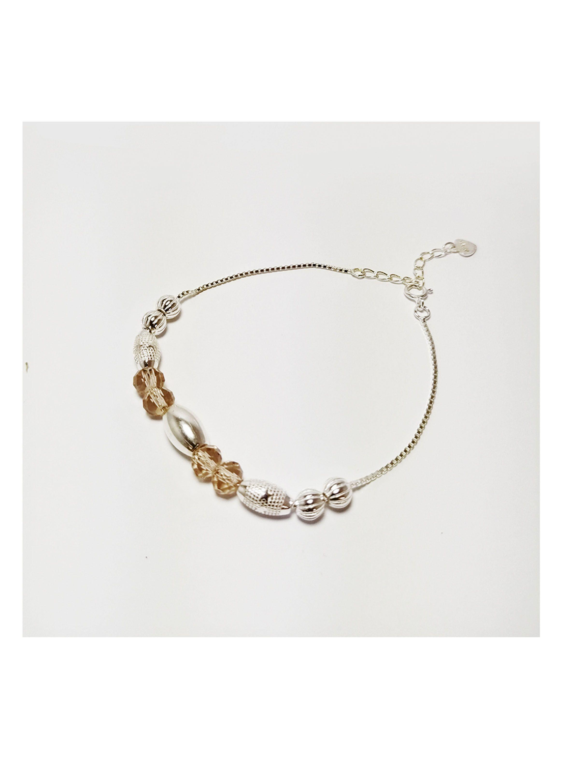 Pulsera Moskatel Plata 925 con Cristal-0