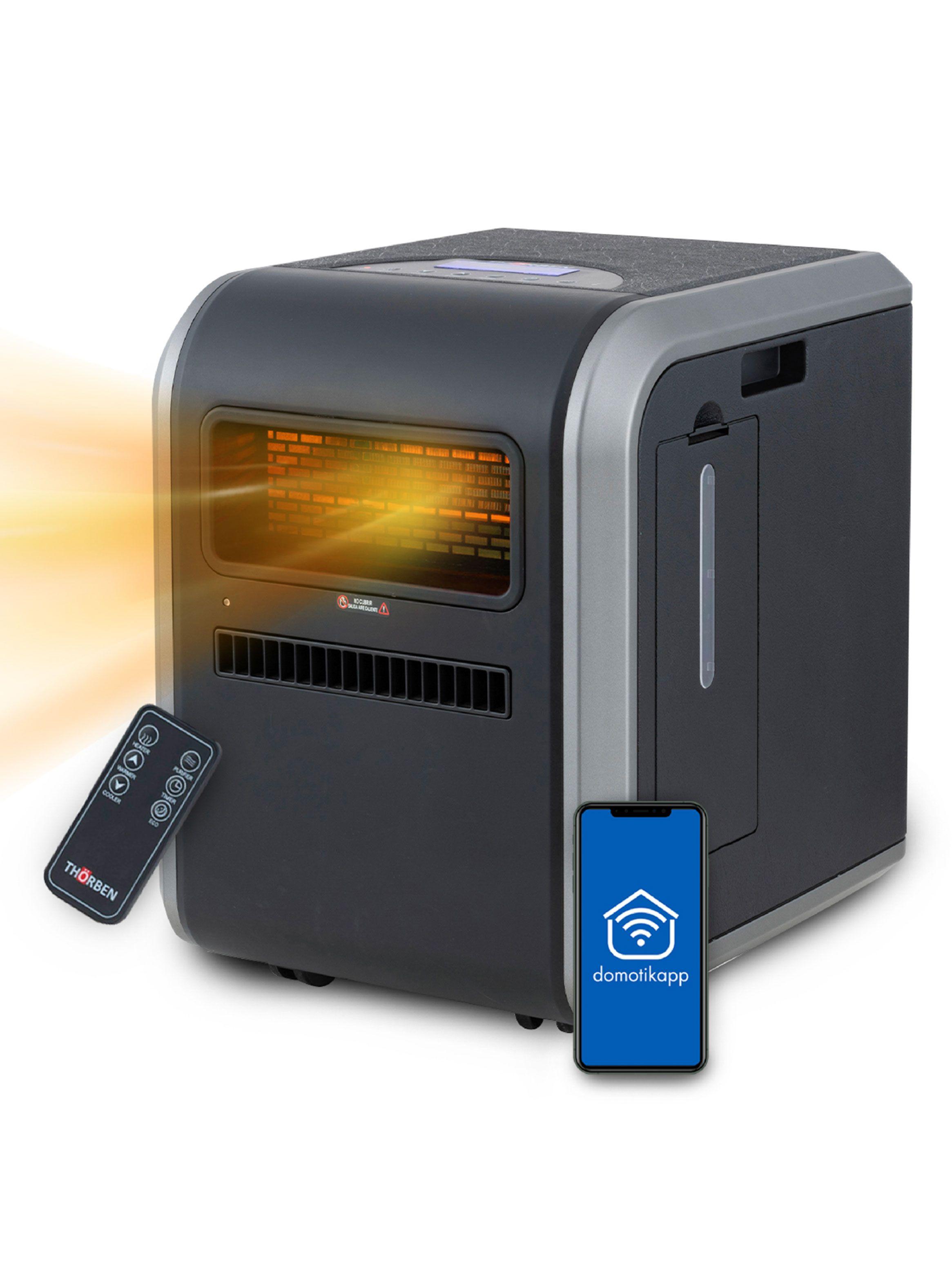 Estufa Infrarroja 4 en 1 1500W Thor 1500H Wifi-0