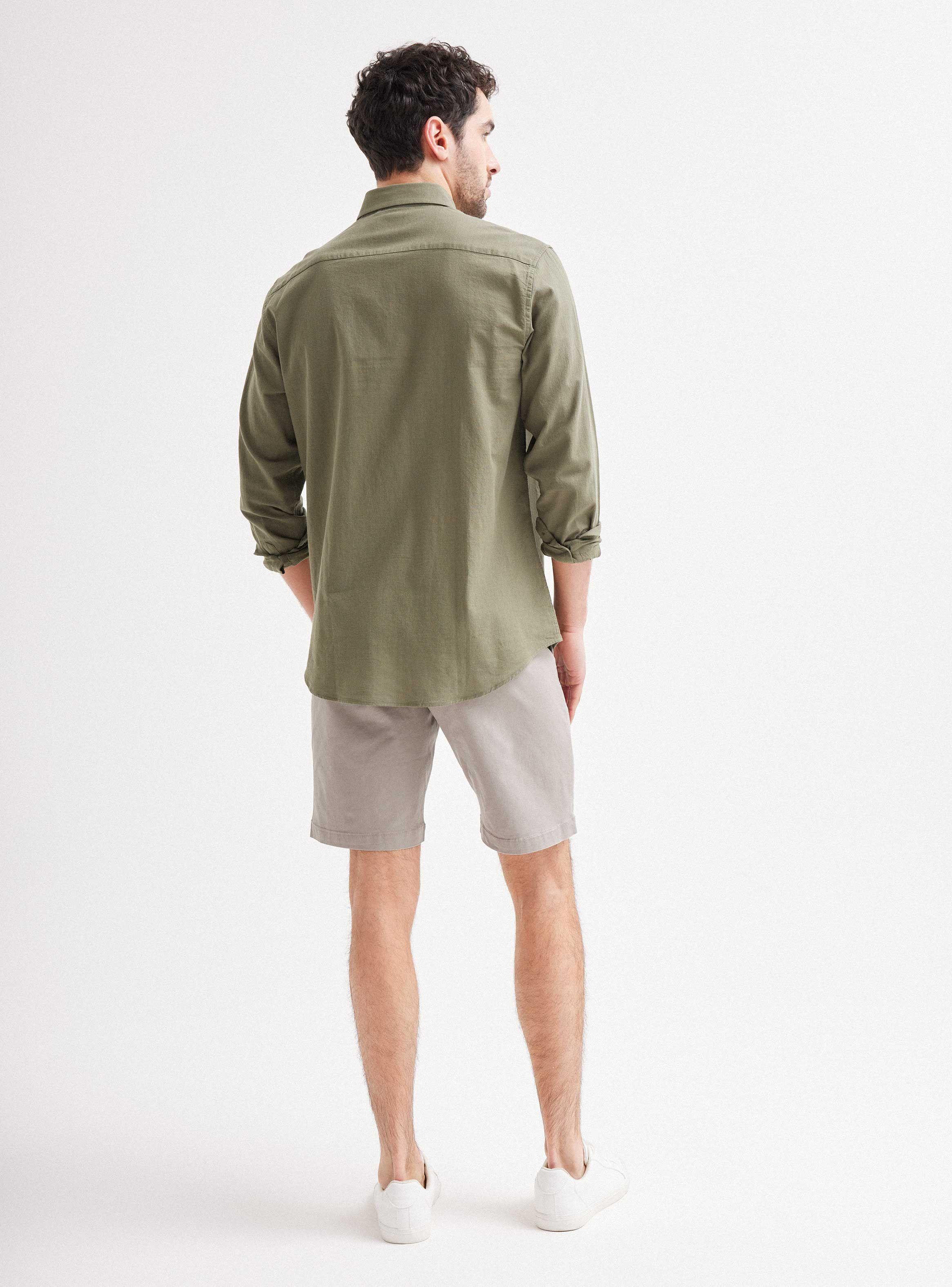 Bermuda Twill Básico Elastano-5