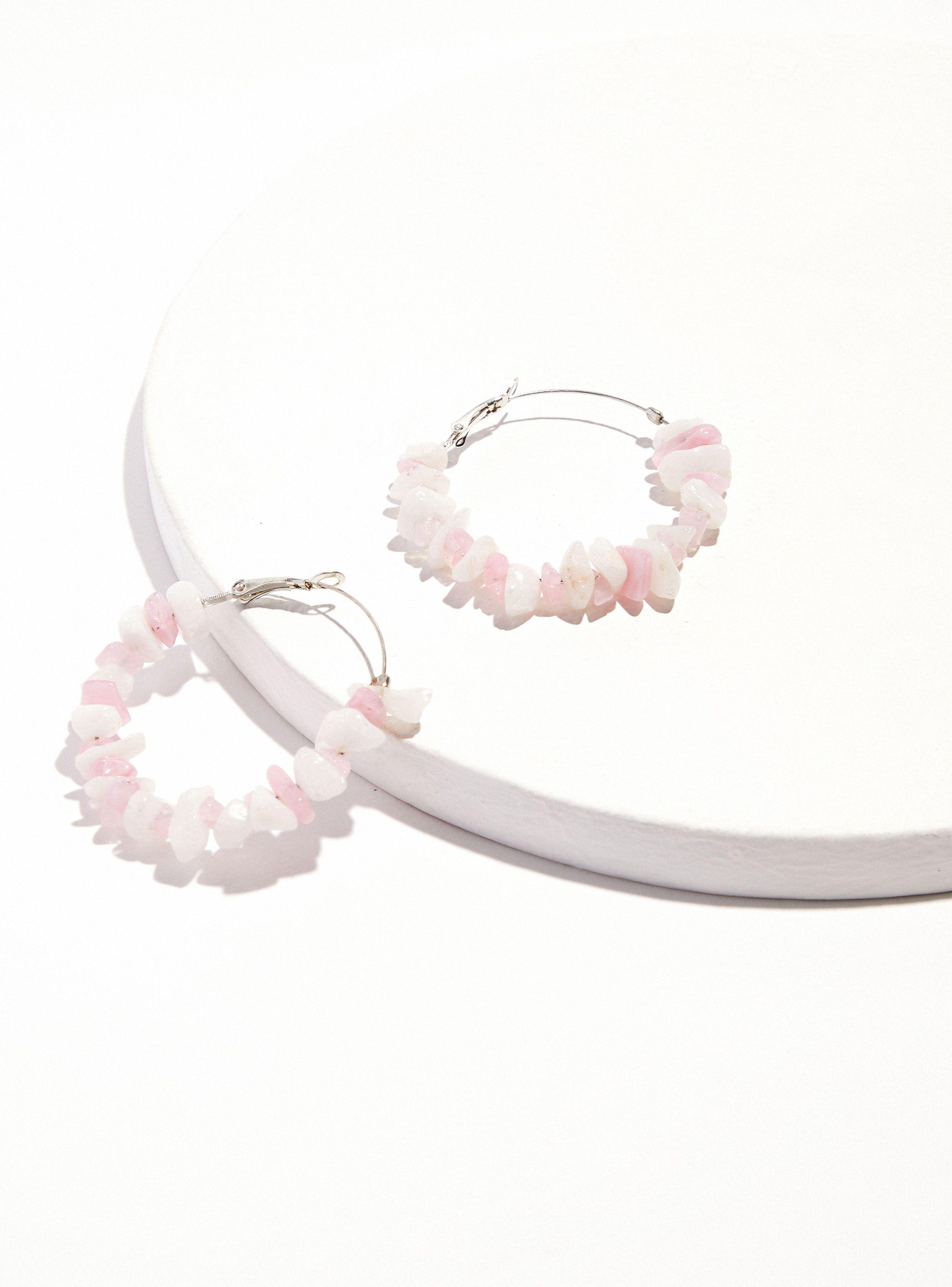 Aros Argollas con Mix Piedras-0