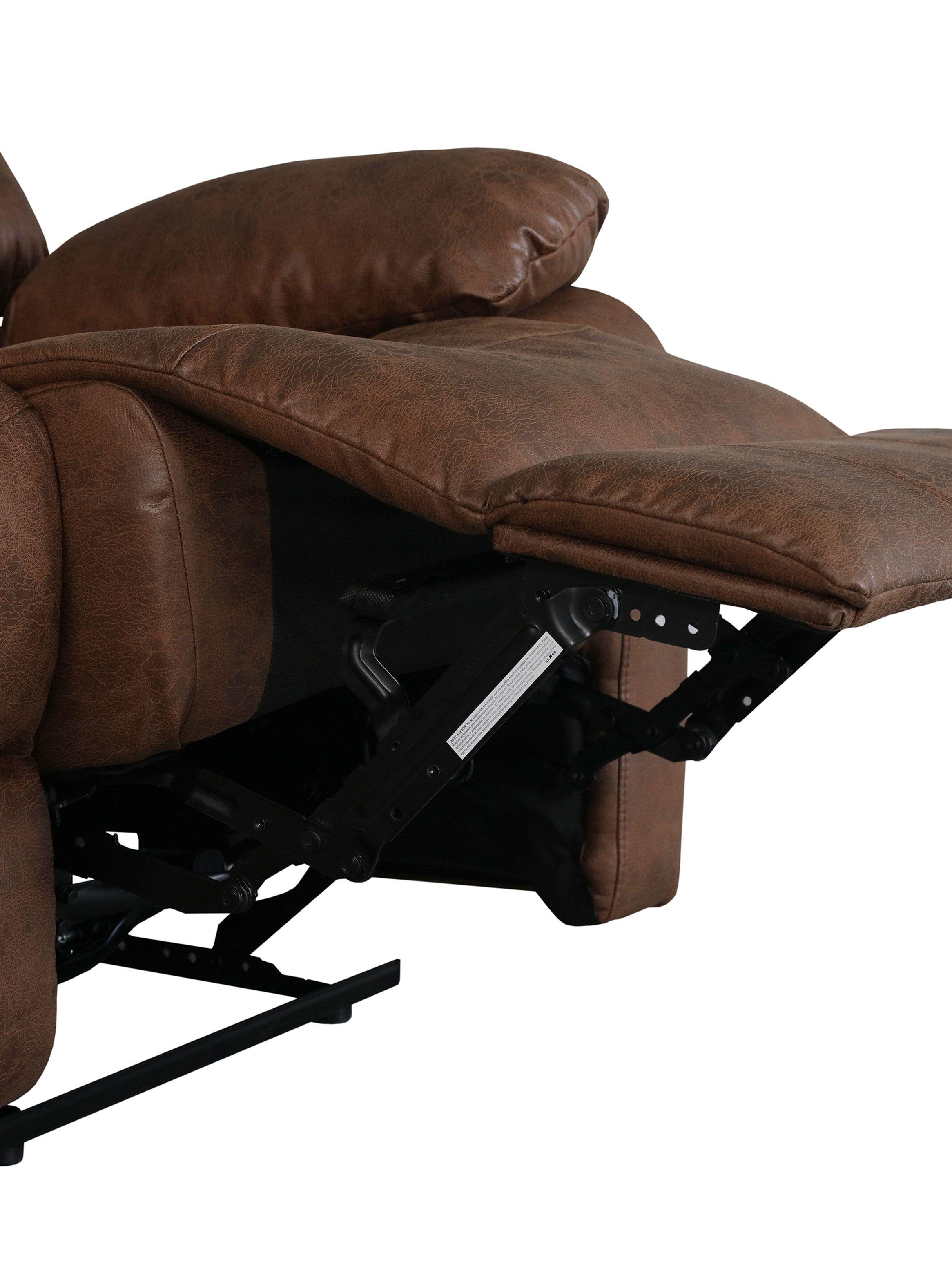 Reclinable Domingo 2 Cuerpos Café-3