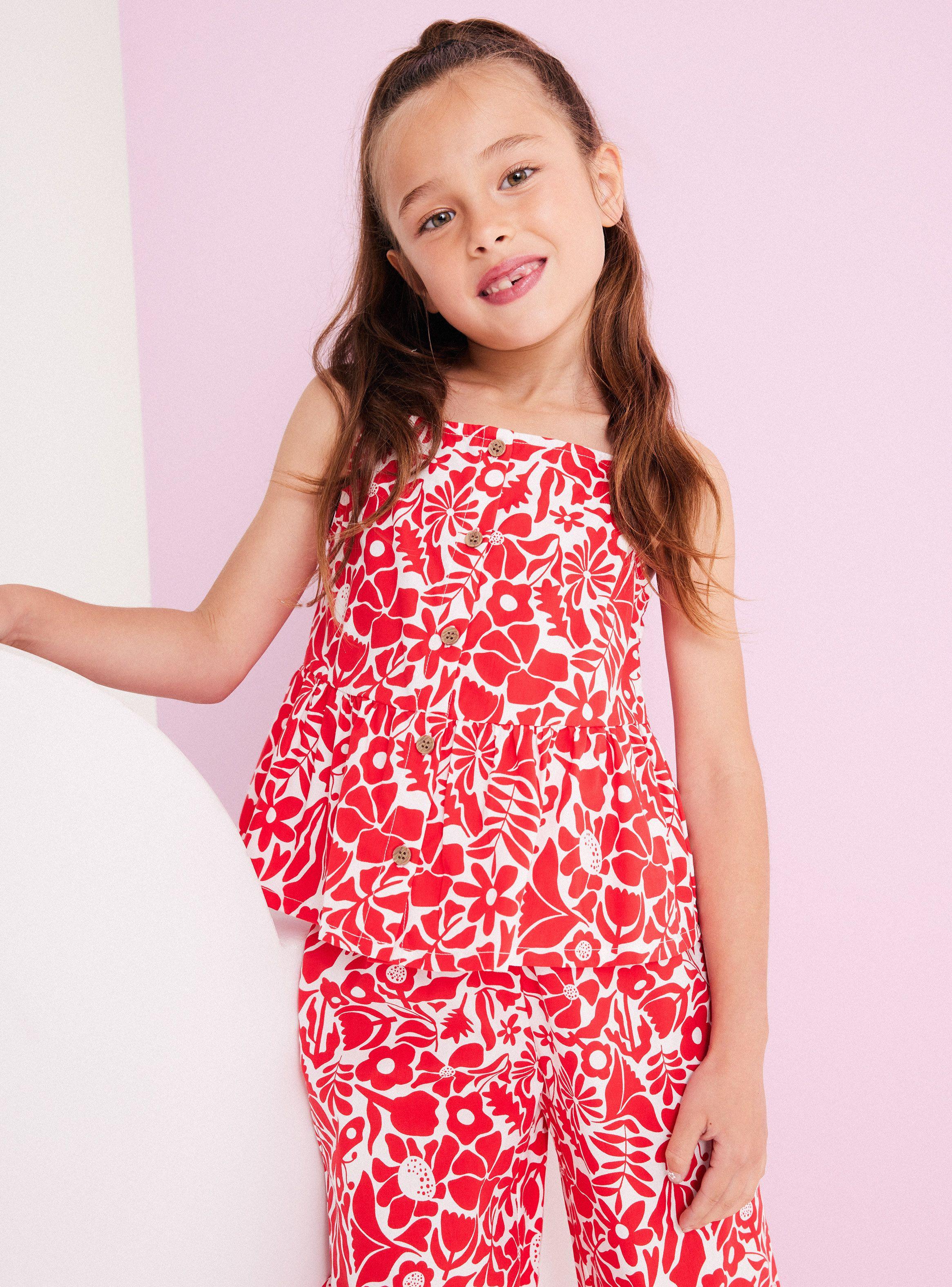 Blusa Set Pantalón Estampado-0