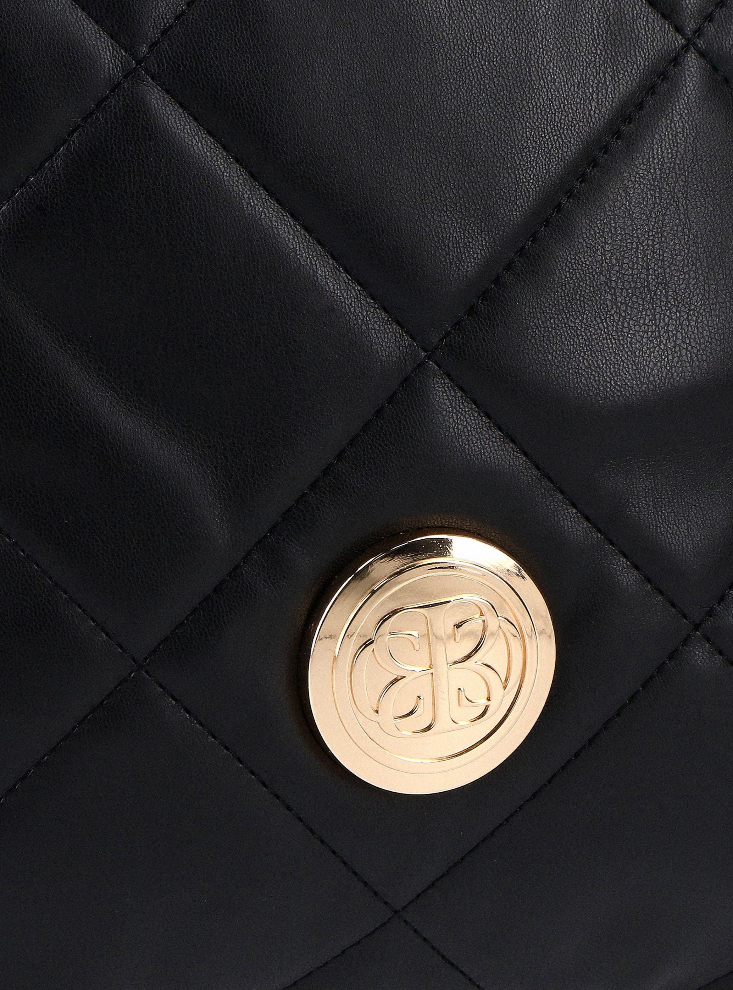 Cartera Hobo Efecto Cuero Quilt-4