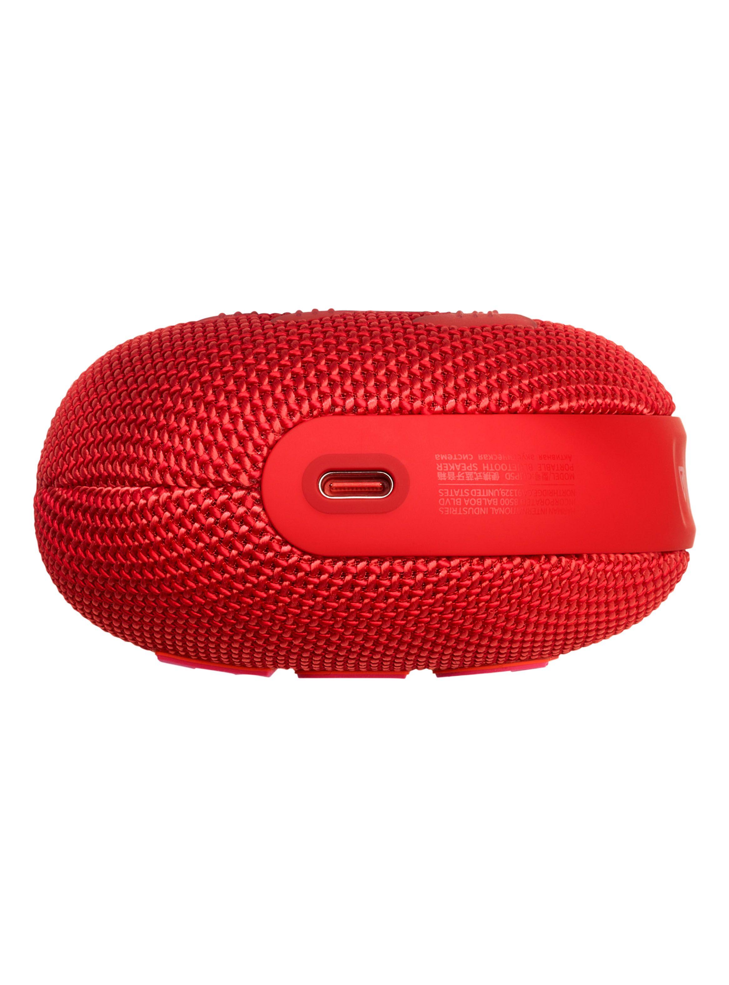 Parlante Bluetooth Clip 5 Rojo-5