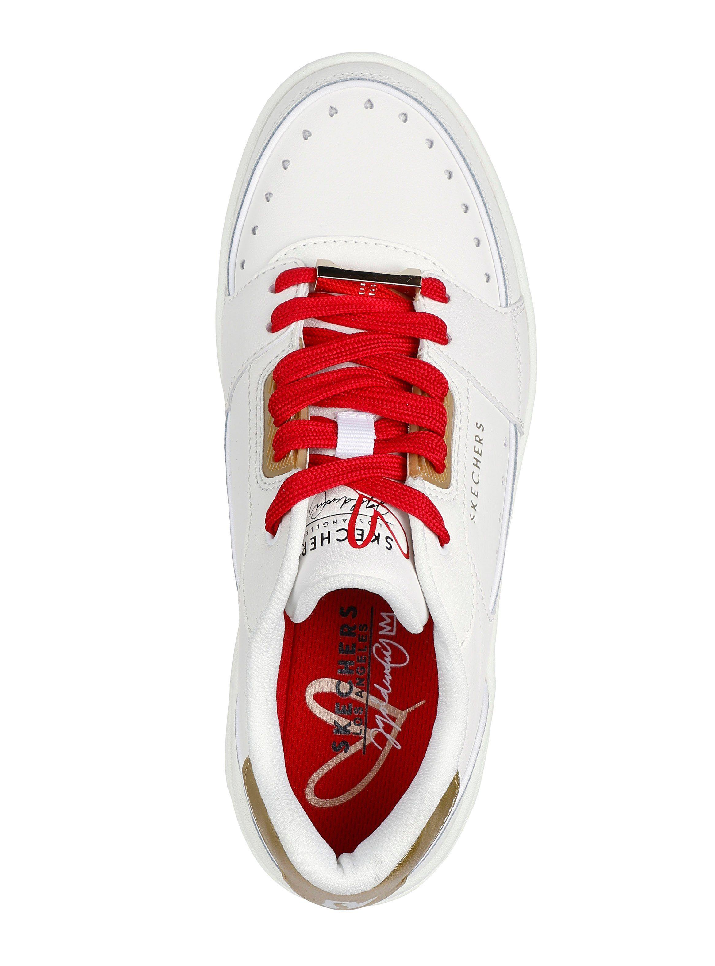 Zapatilla Urbana Detalle Color Cordón Uno Court Mujer-3