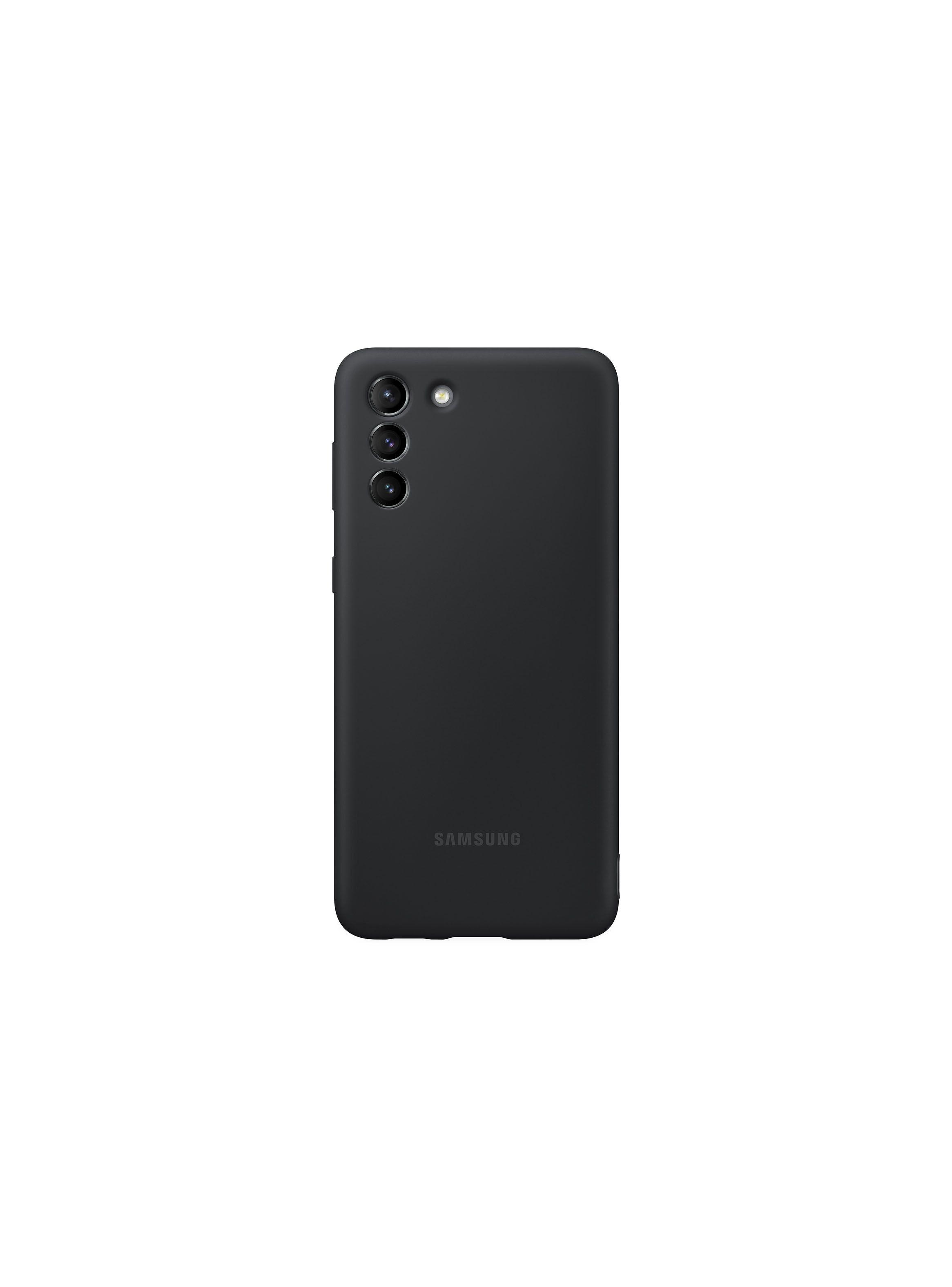 Samsung Samsung Carcasa Silicone Cover para Galaxy S21+ Negro-1