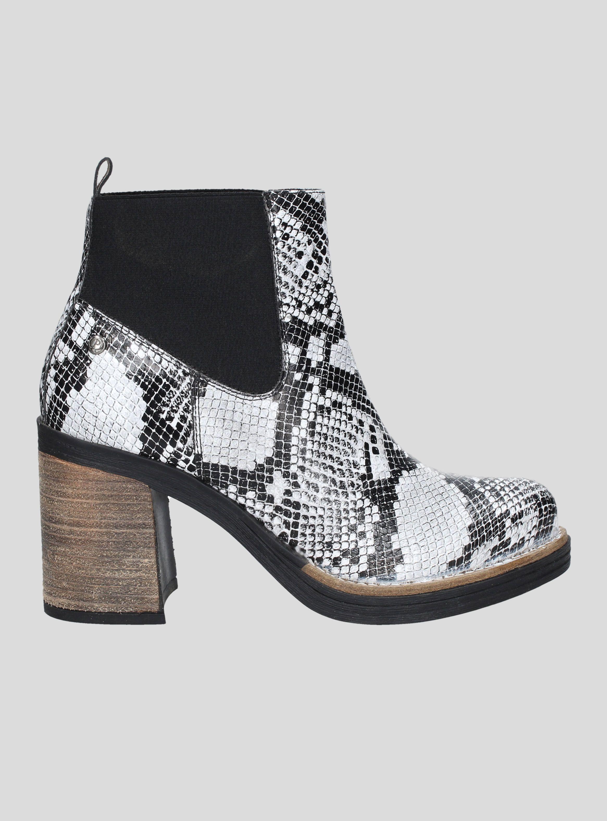 Botín Pollini Cuero A232 Mujer-0