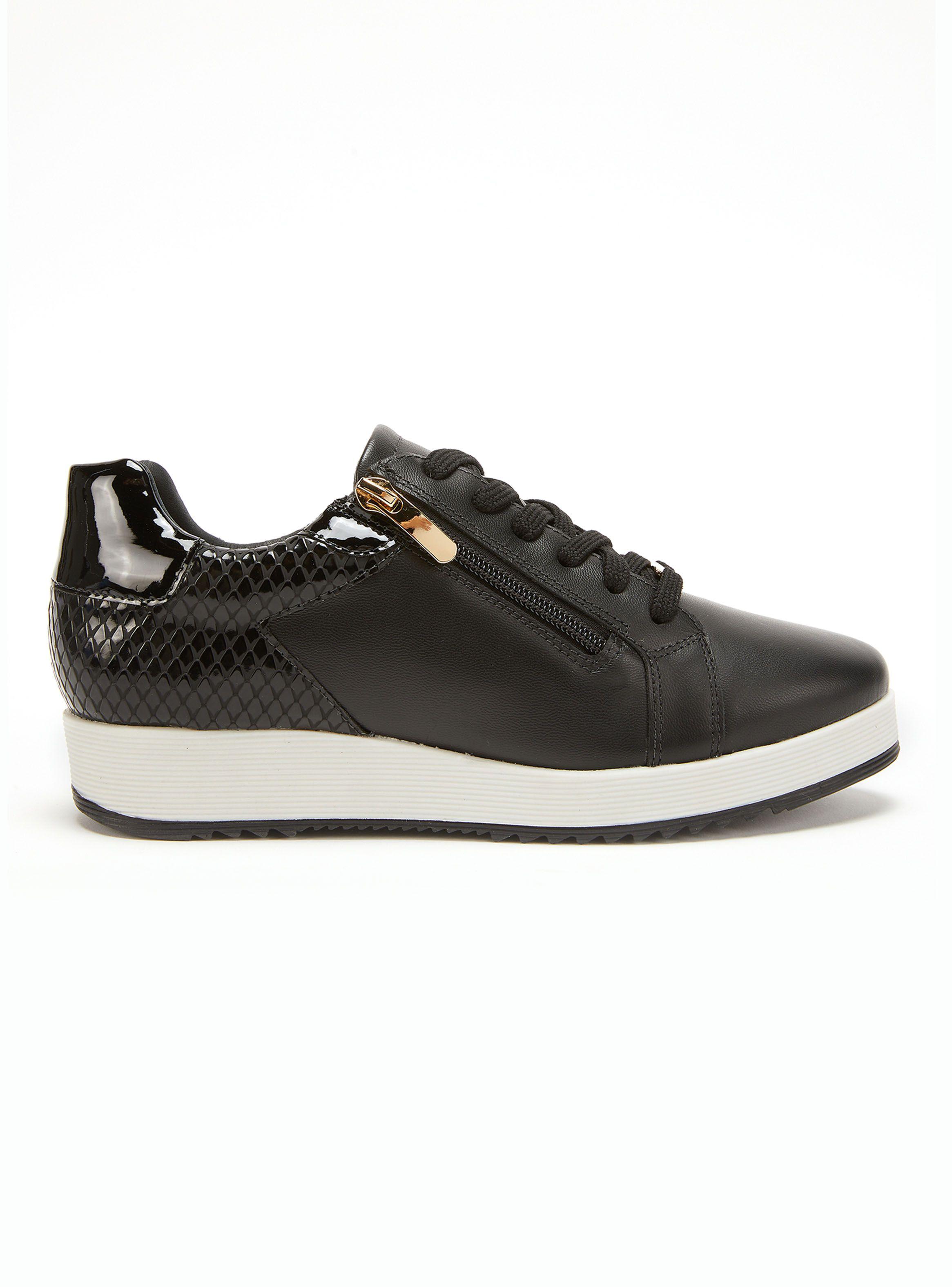 Zapatilla Cuero Aria 659439 Mujer-1