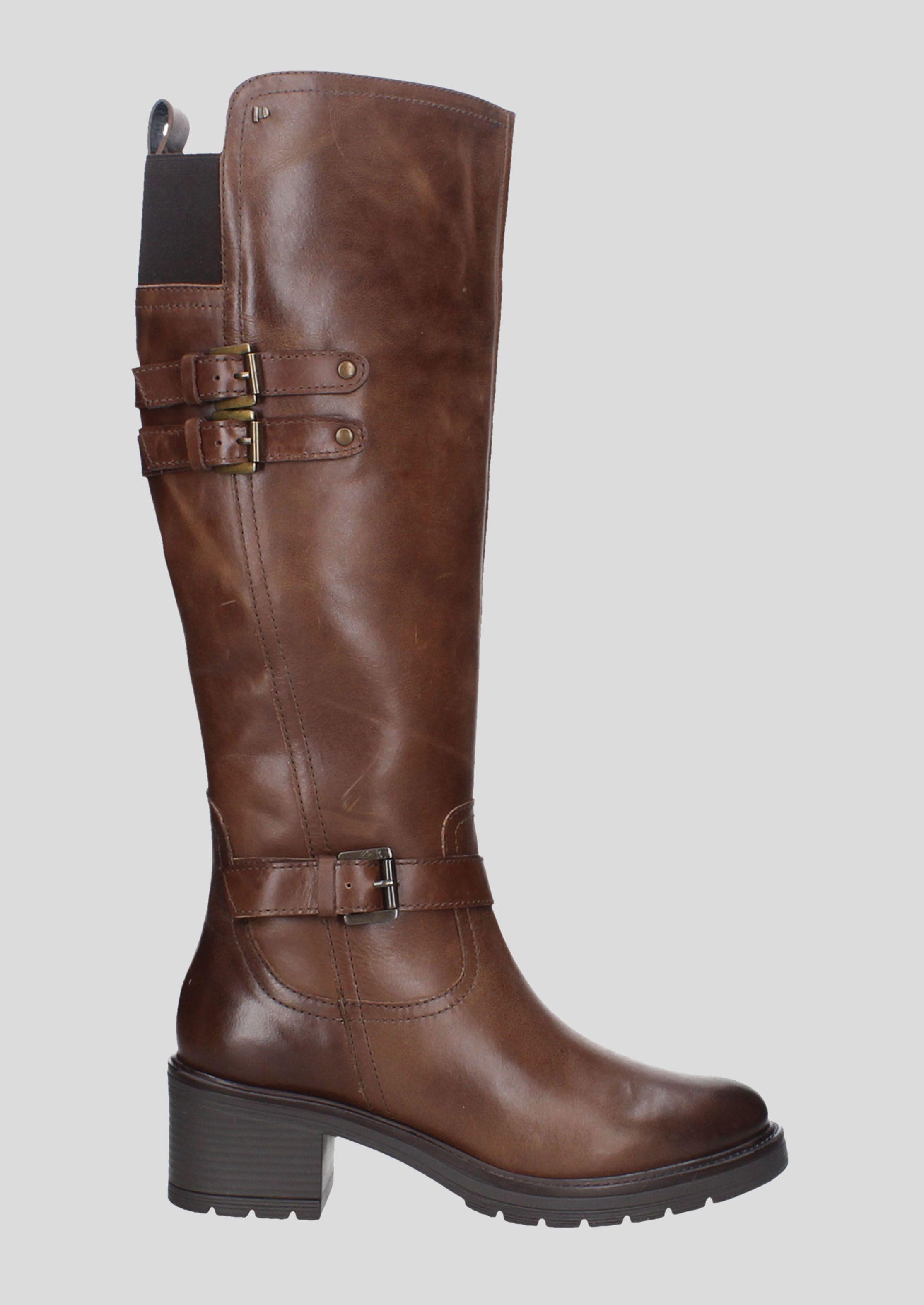 Bota Pollini Mujer Taco Alto-0