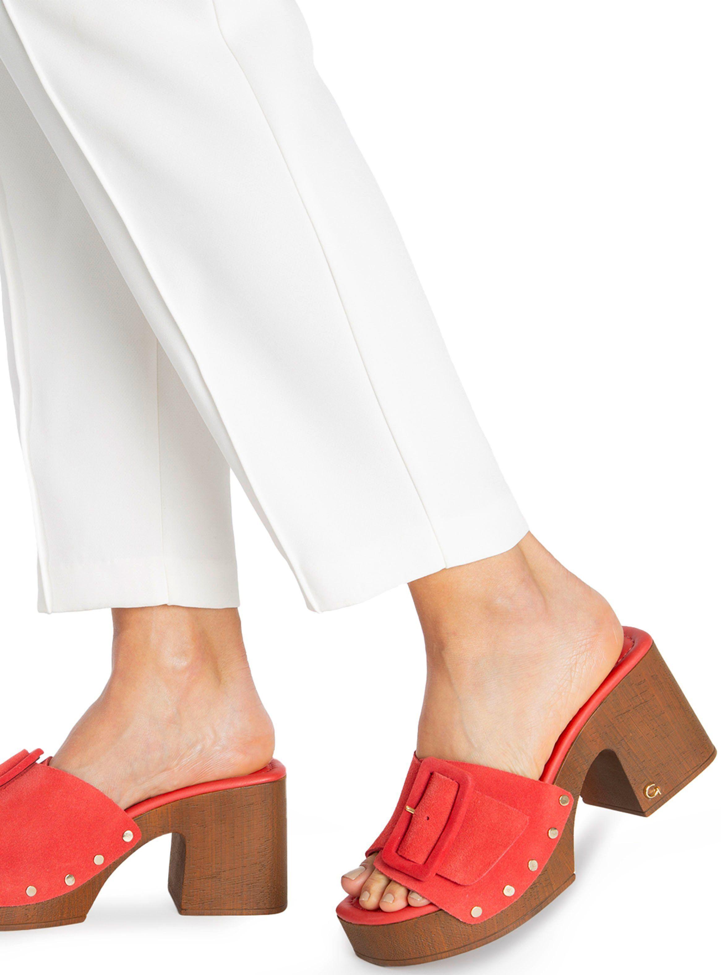 Sandalia Cuero Daisy 659503 Mujer-0