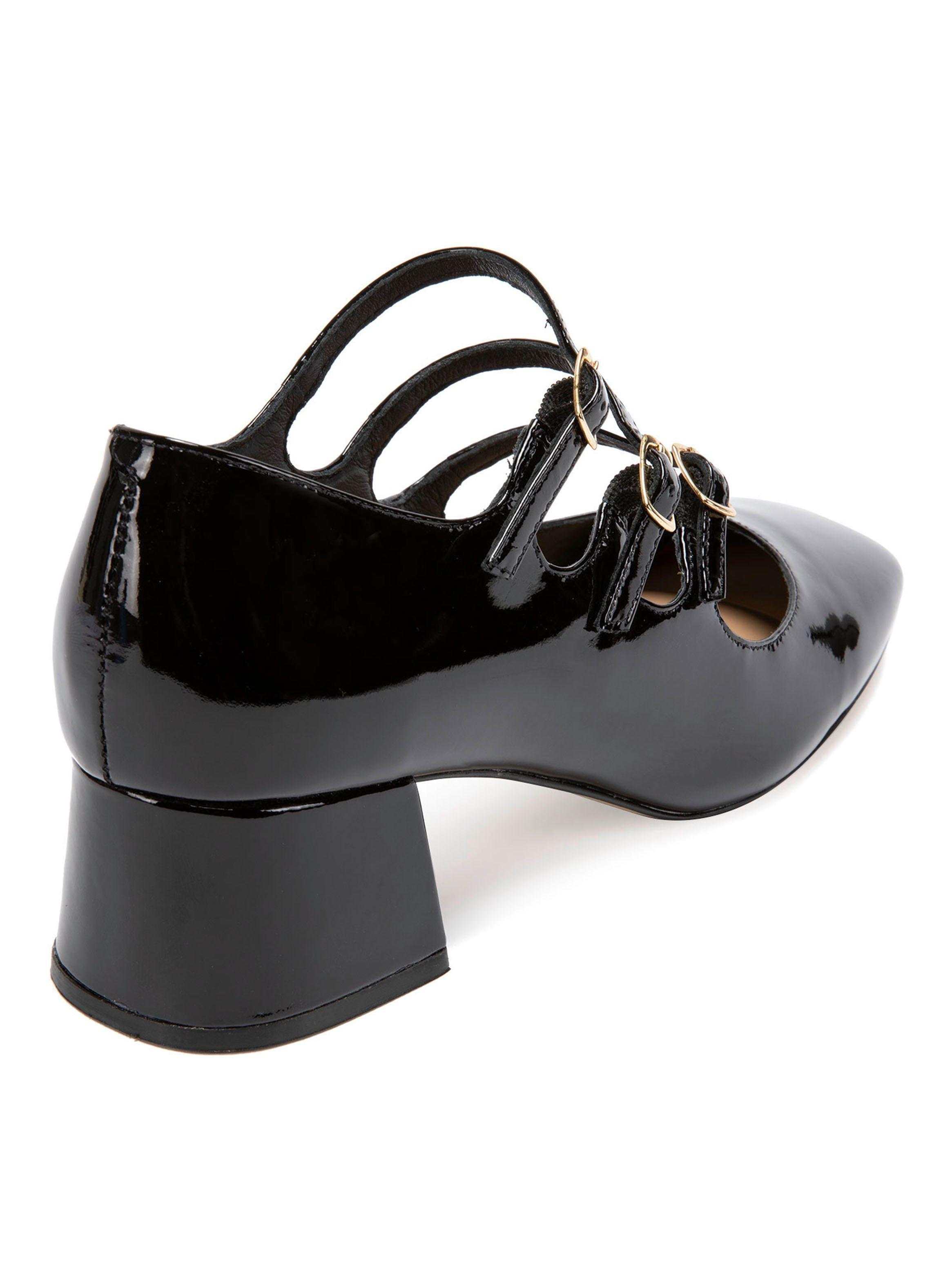 Zapato Casual Tres Correas Cuero Mafalda Mujer-2