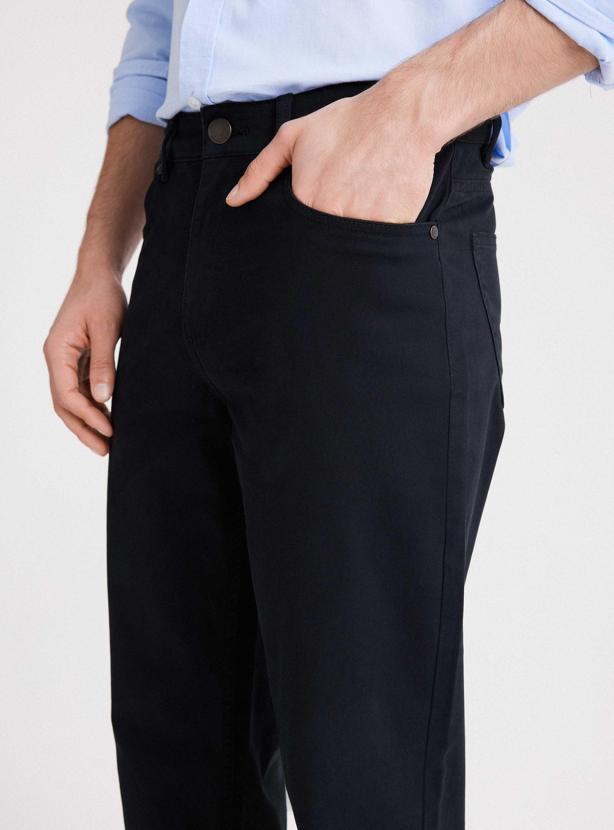 Pantalón 5 Bolsillos Regular Fit-2
