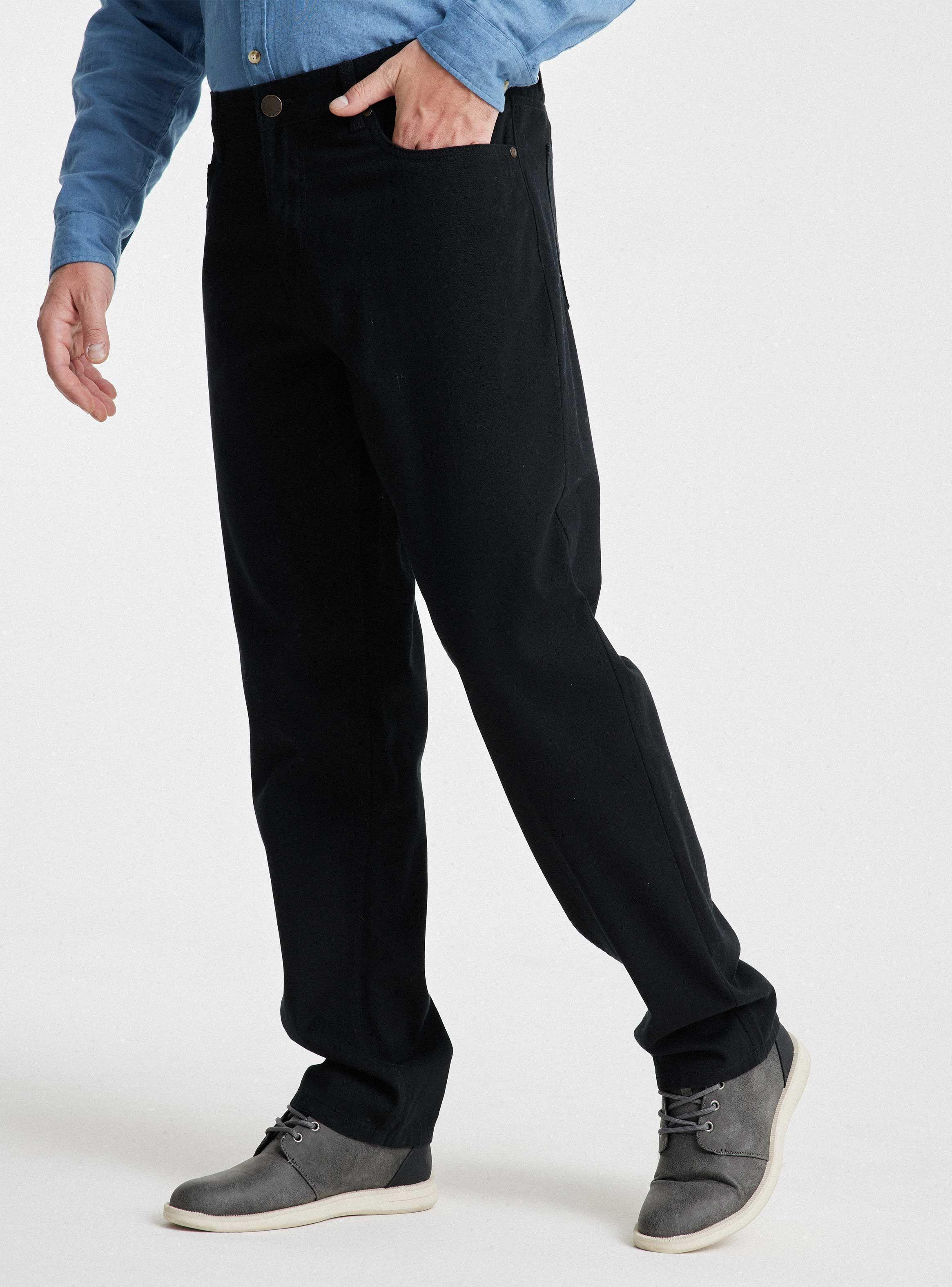Pantalón Cinco Bolsillos Regular Fit-0