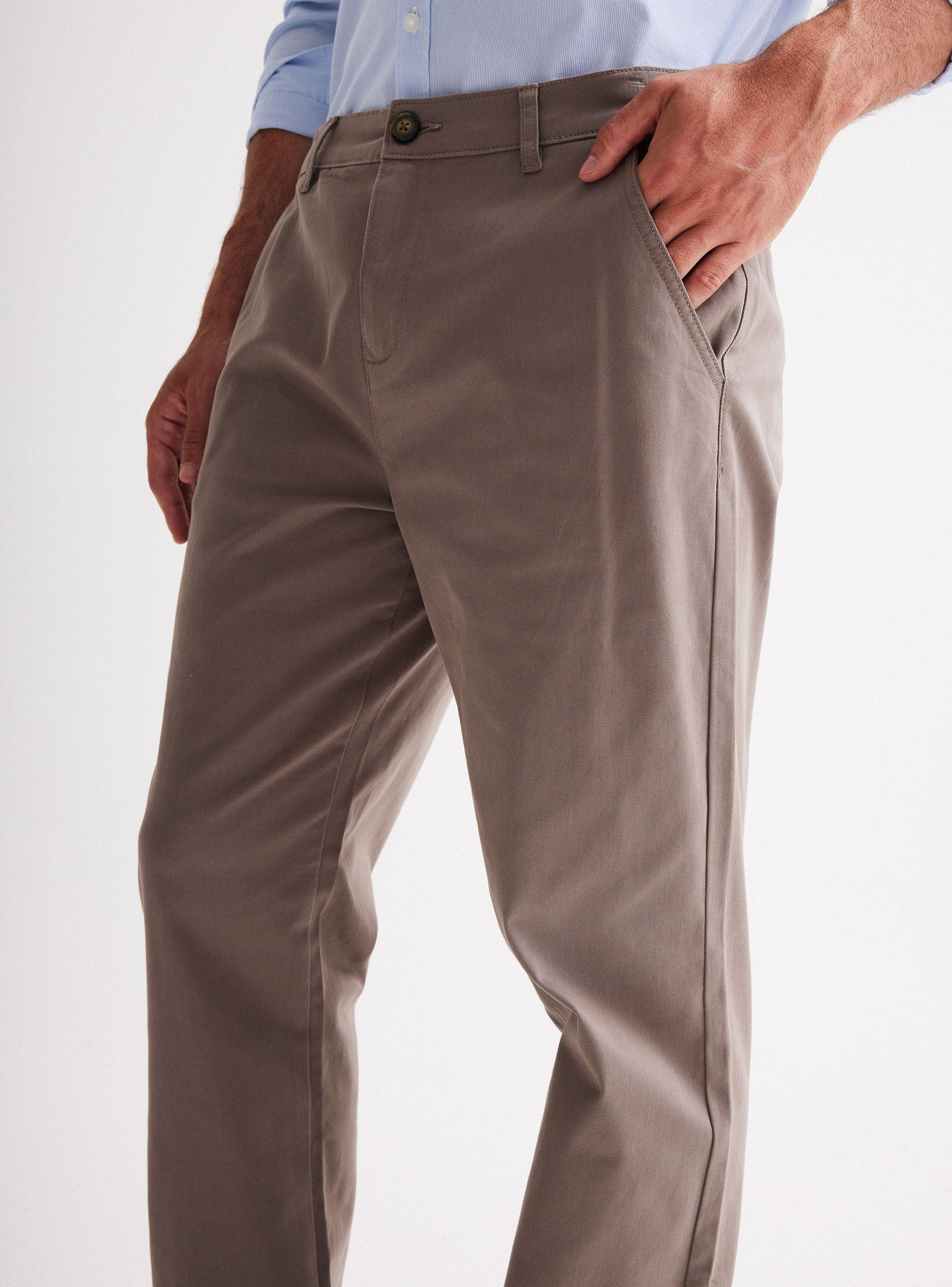 Pantalón Estilo Chino Twill Regular Fit-2
