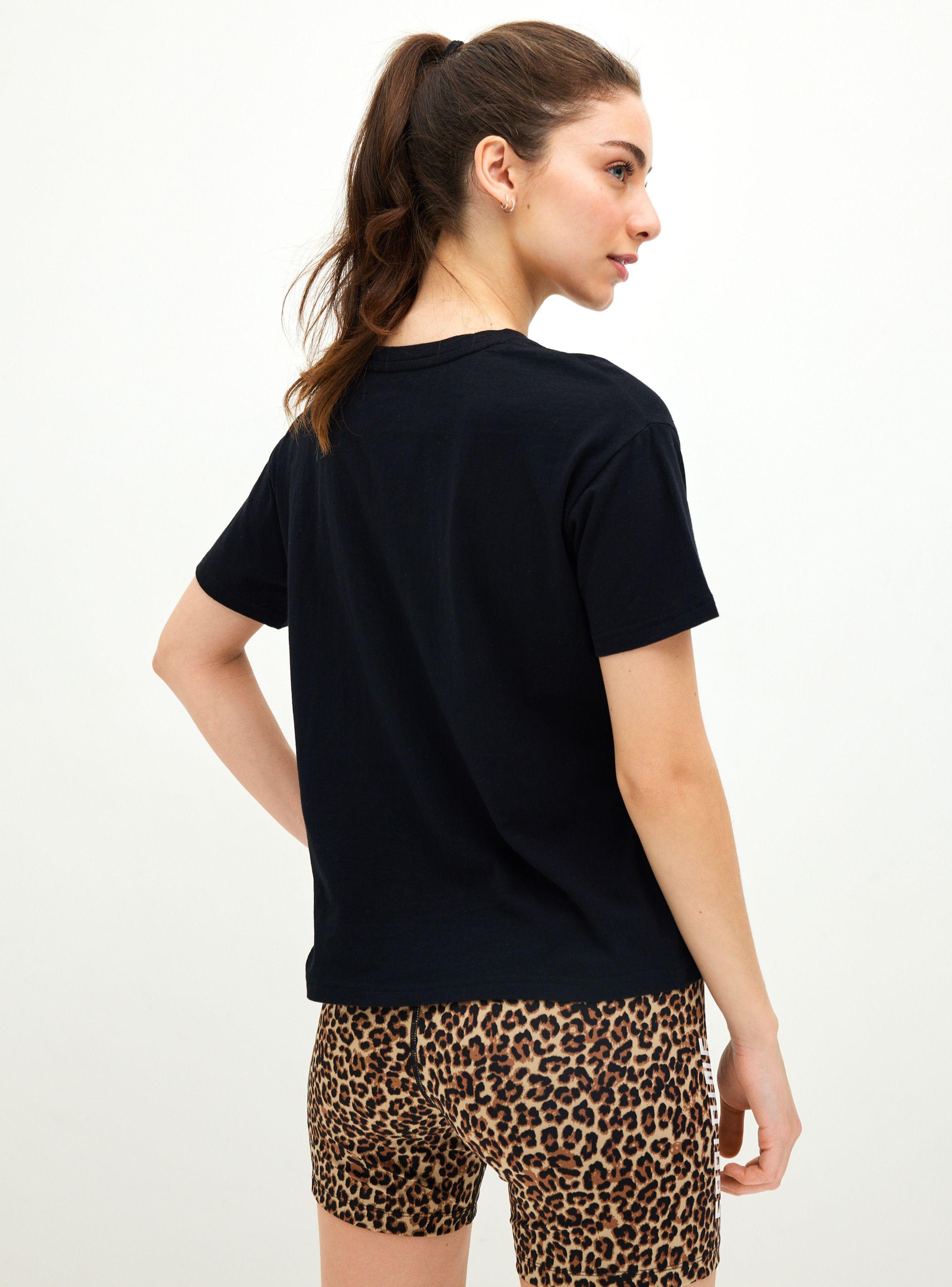 Polera Estampada Logo Mujer-1