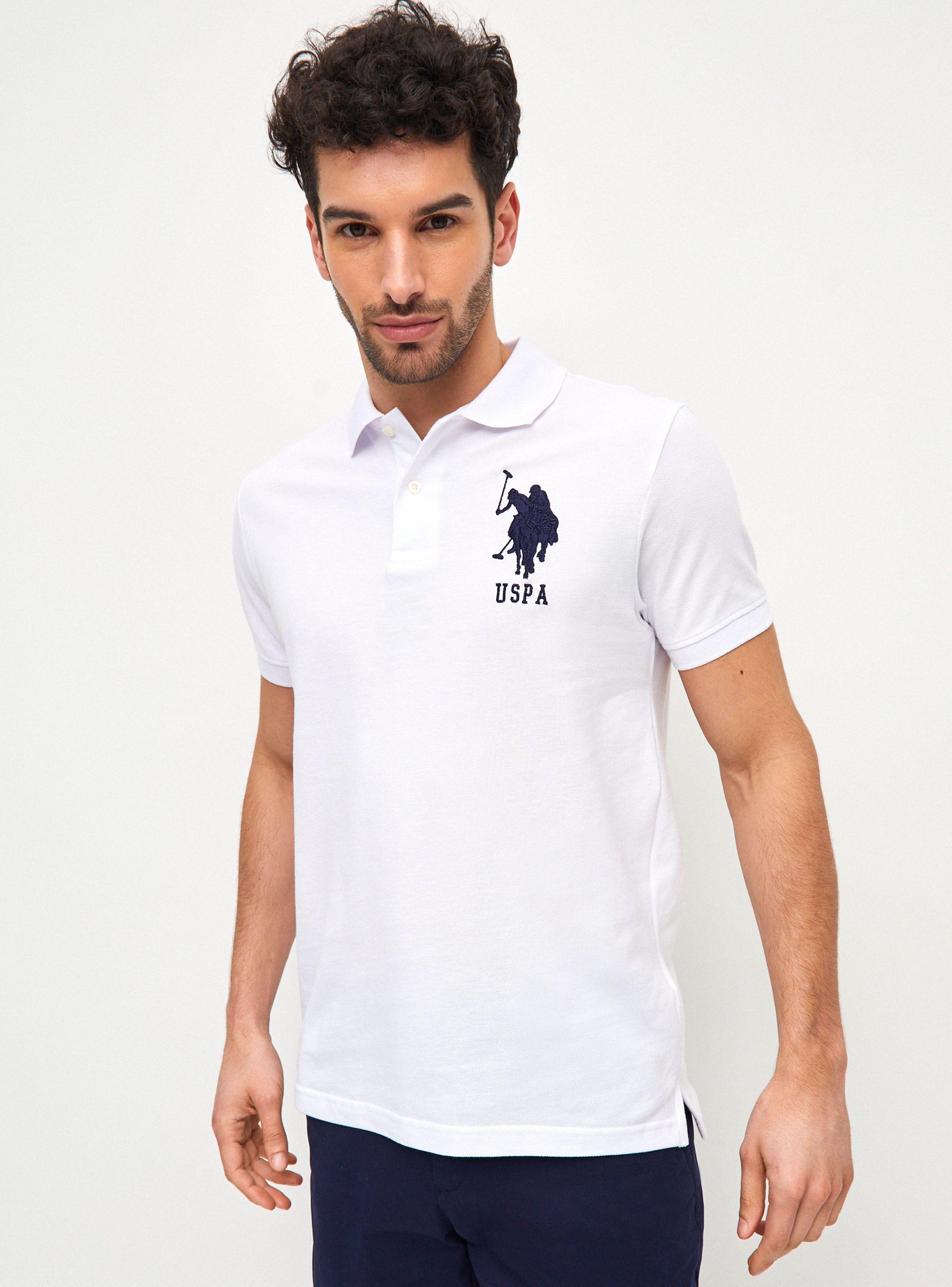 Polera Cuello Piqué Manga Corta Caballo Grande-0