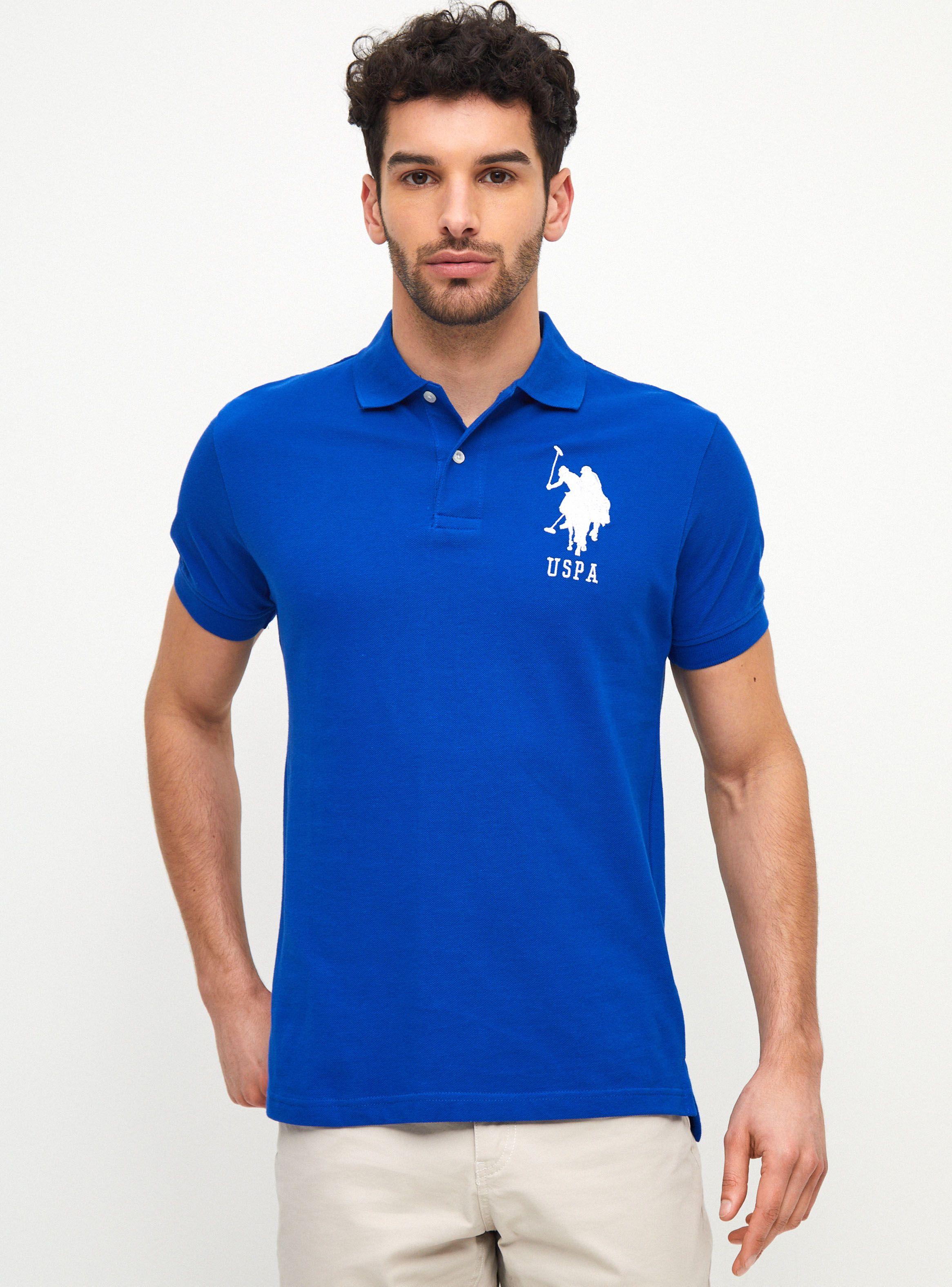 Polera Cuello Piqué Manga Corta Caballo Grande-0