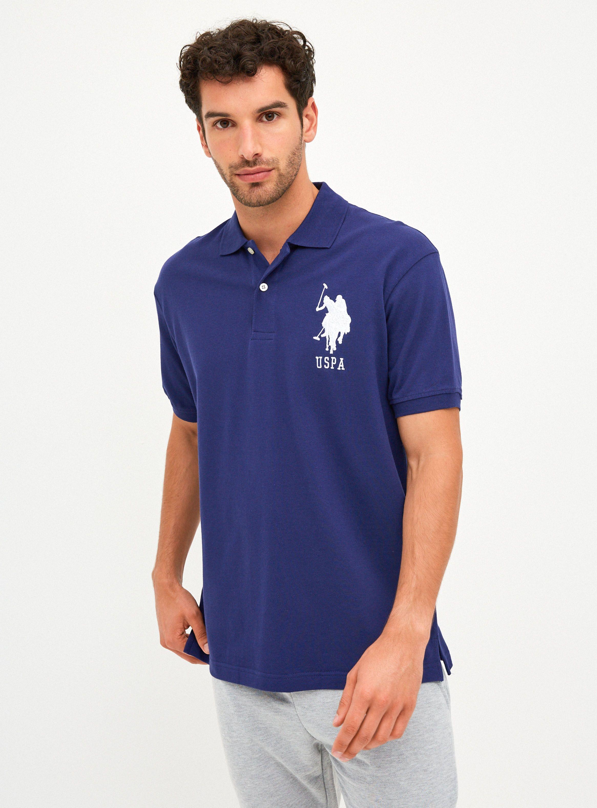 Polera Cuello Piqué Manga Corta Caballo Grande-0