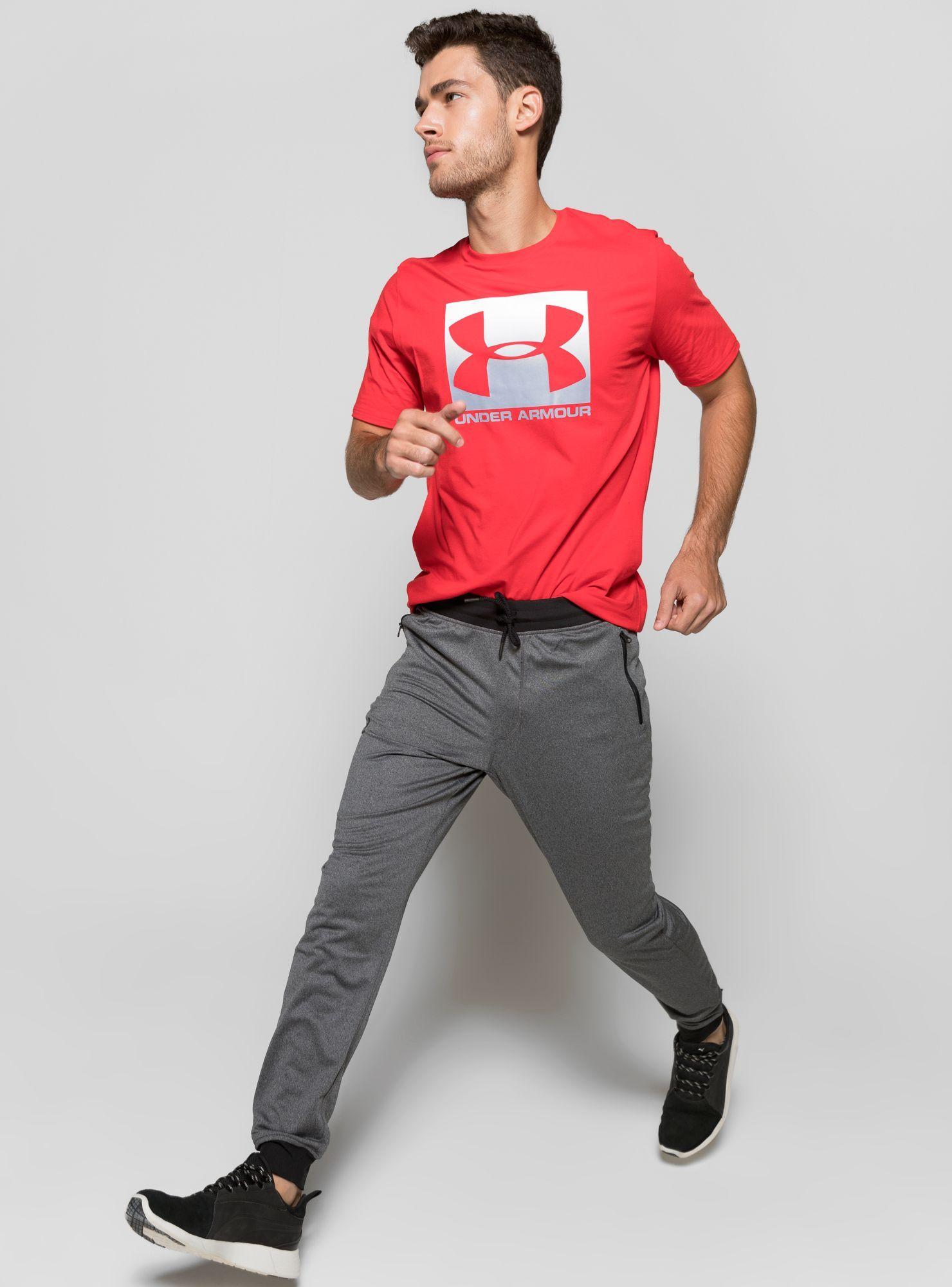 Pantalón Entrenamiento Under Armour Sportstyle Hombre Gris-0