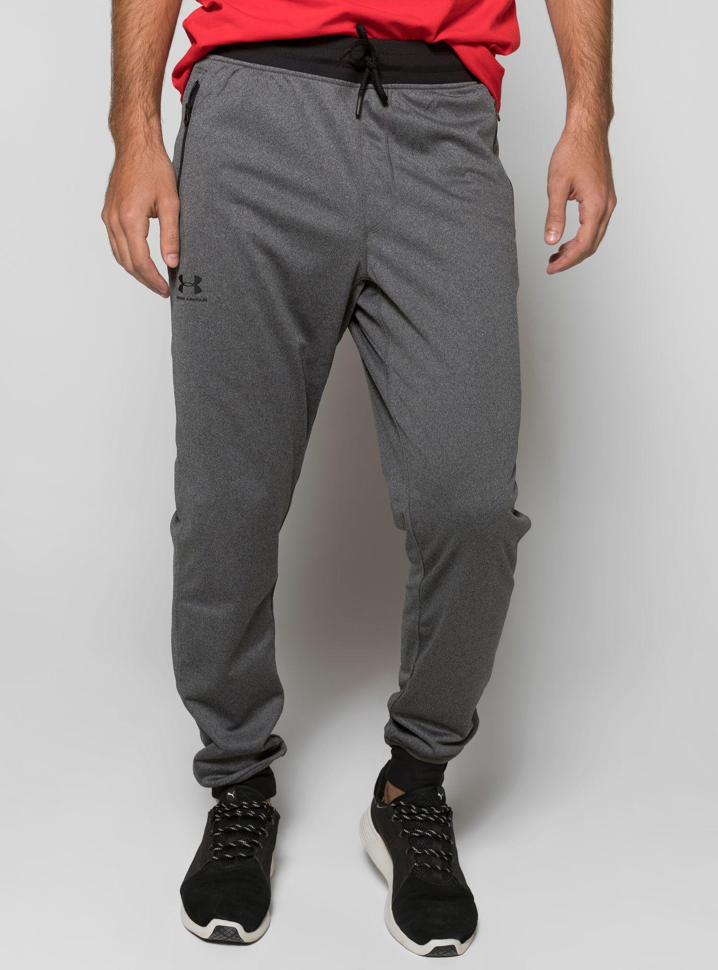 Pantalón Entrenamiento Under Armour Sportstyle Hombre Gris-1