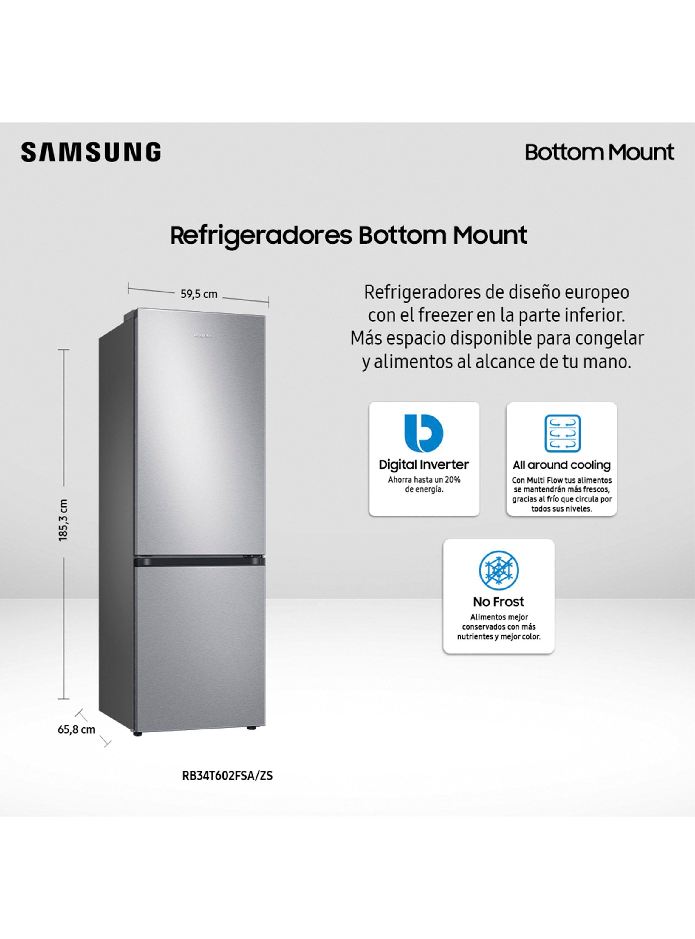 Refrigerador Bottom Mount de 340 Litros con All Around Cooling-1