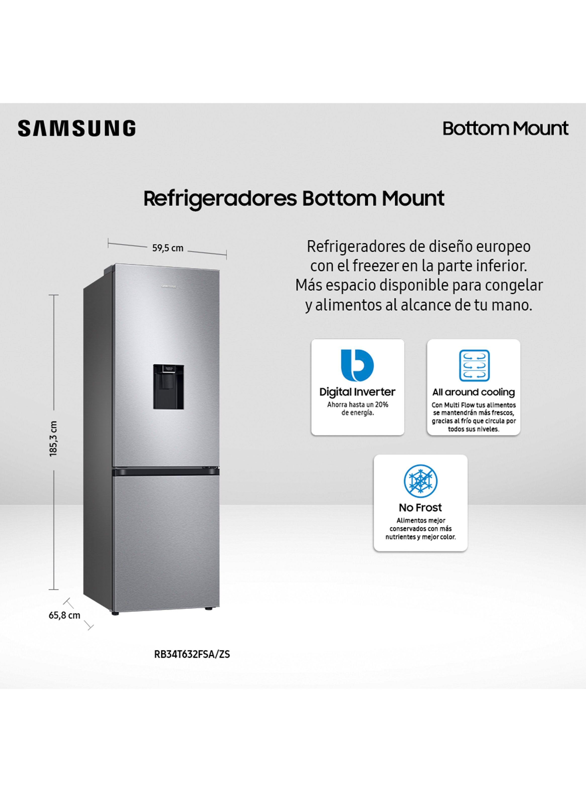 Refrigerador Bottom Mount No Frost 331 Litros con All Around Cooling-1