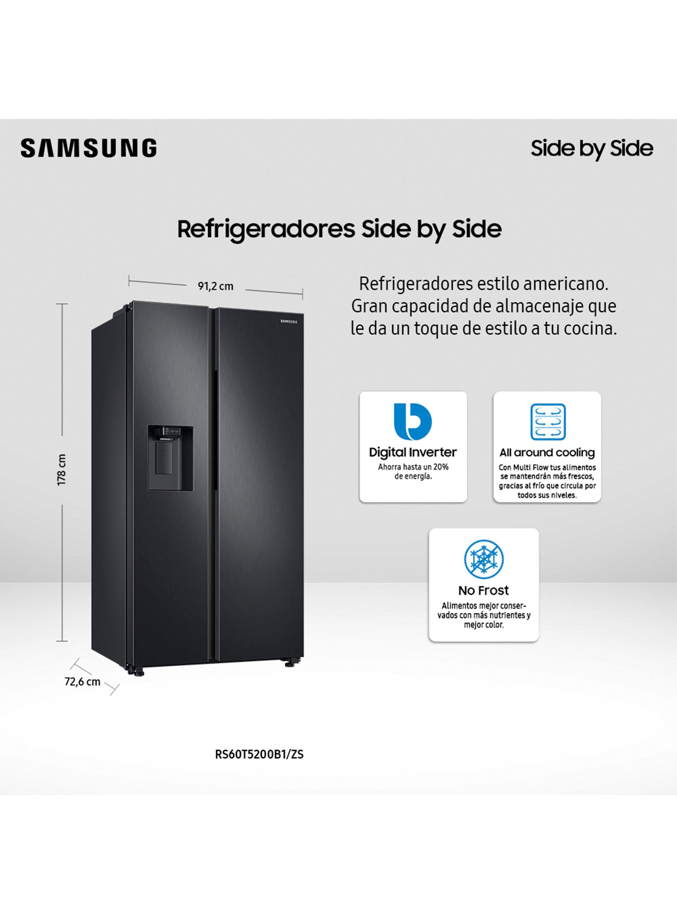 Refrigerador Side By Side de 602L con All Around Cooling-1