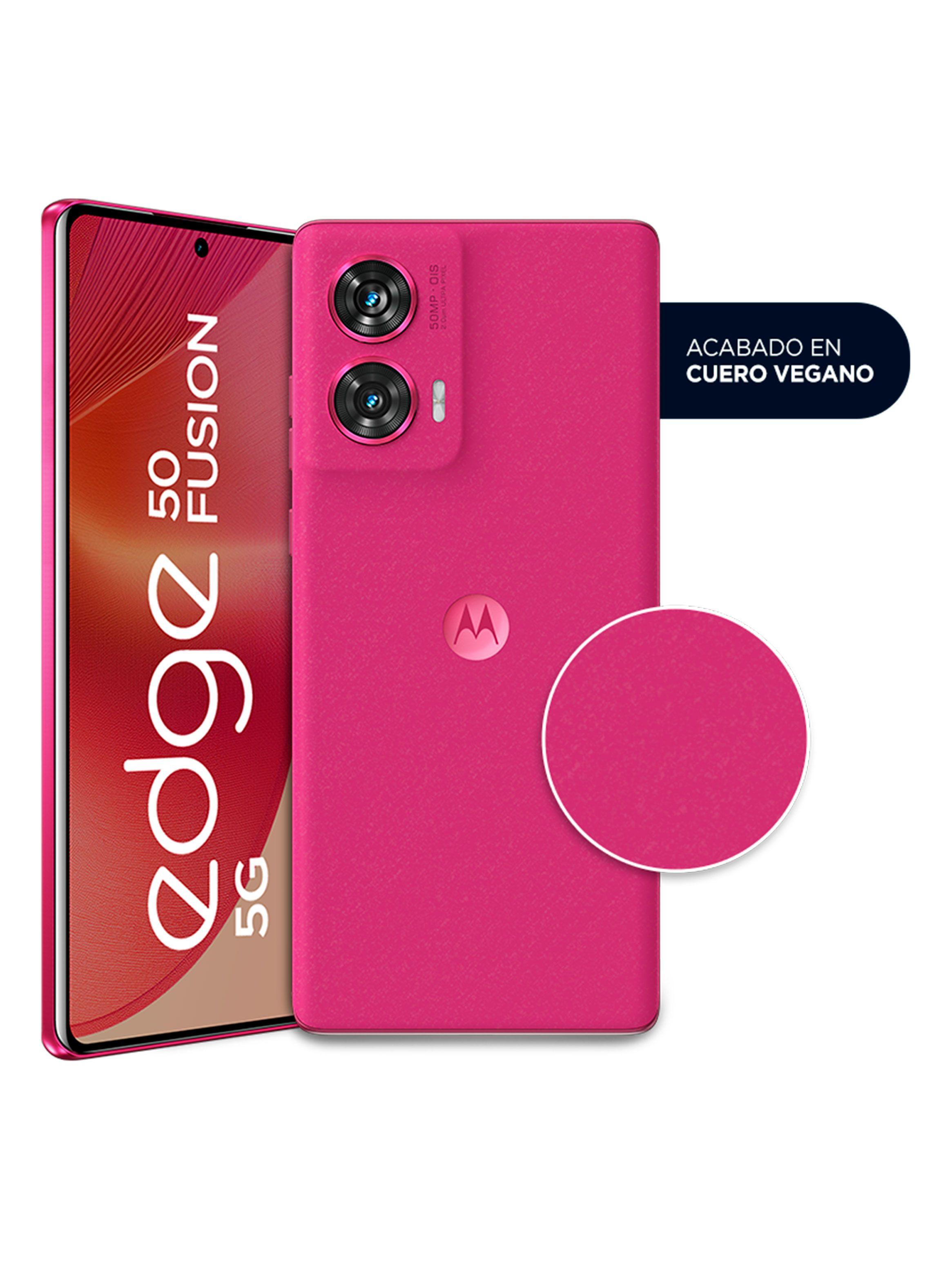 Smartphone Edge 50 Fusion 5G 256GB 6.7" Rosa Liberado + Audífonos Moto Buds-3