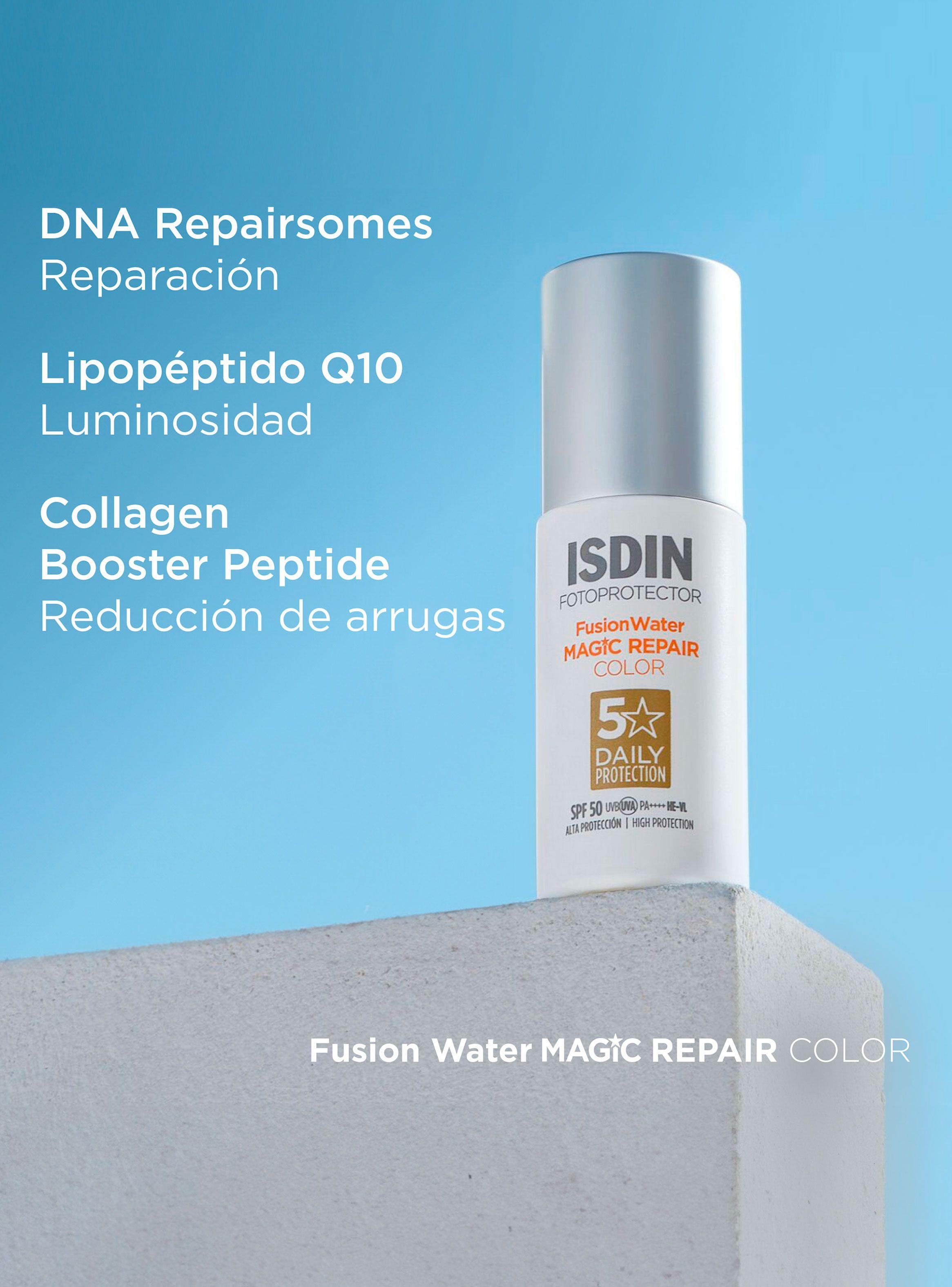 ISDIN Fotoprotector Fusion Water Magic REPAIR Color SPF 50 50ml-3