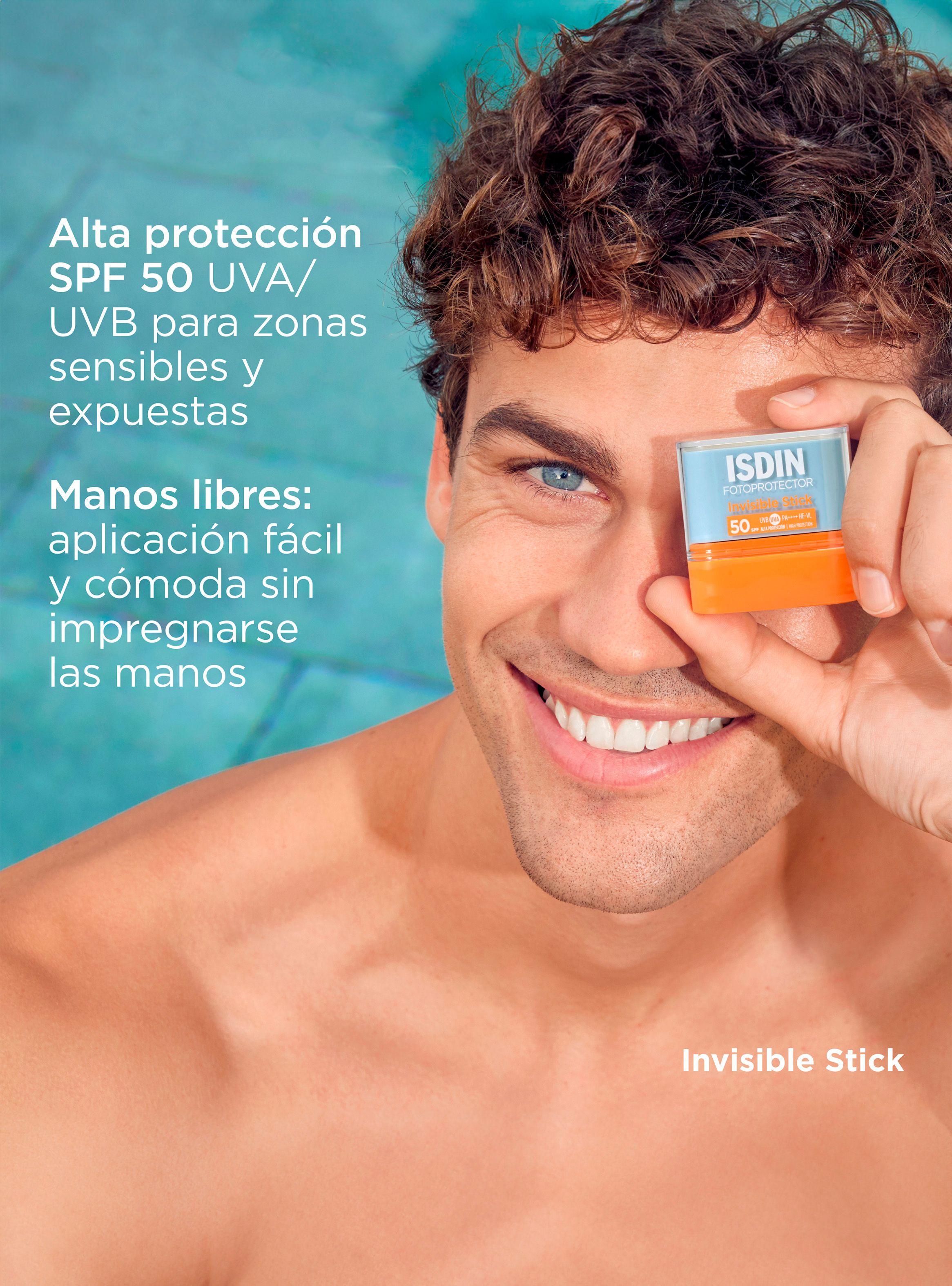 Fotoprotector Invisible Stick Spf 50 10g Isdin-2