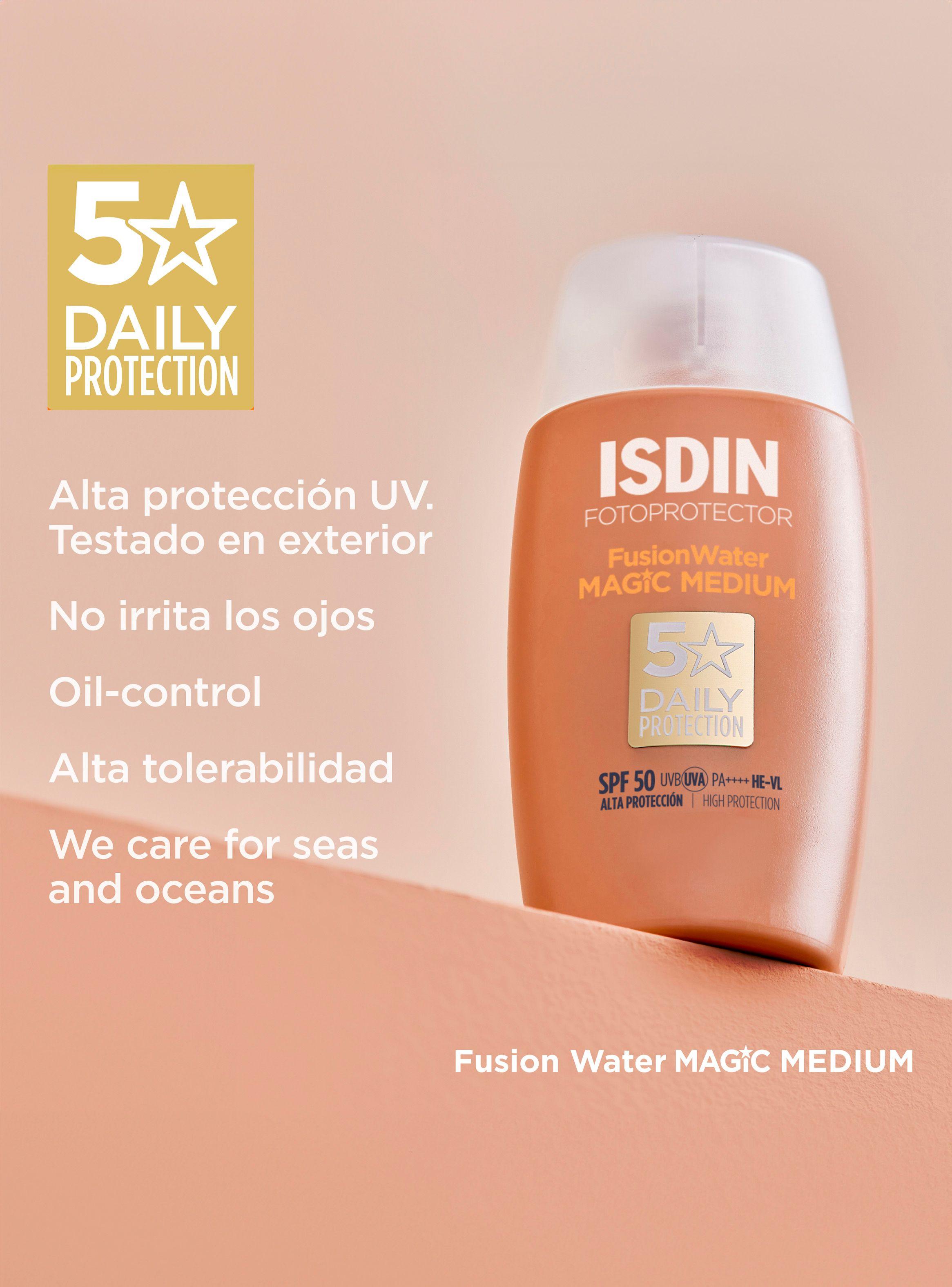Isdin Fotoprotector Fusion Water Magic Color Medium Spf50 50 ml-5