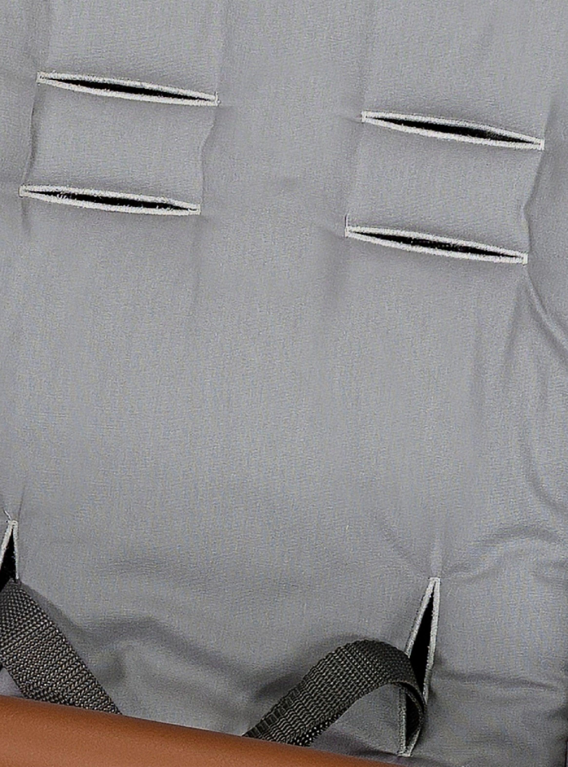 Cubre Coche Algodón Gris-2