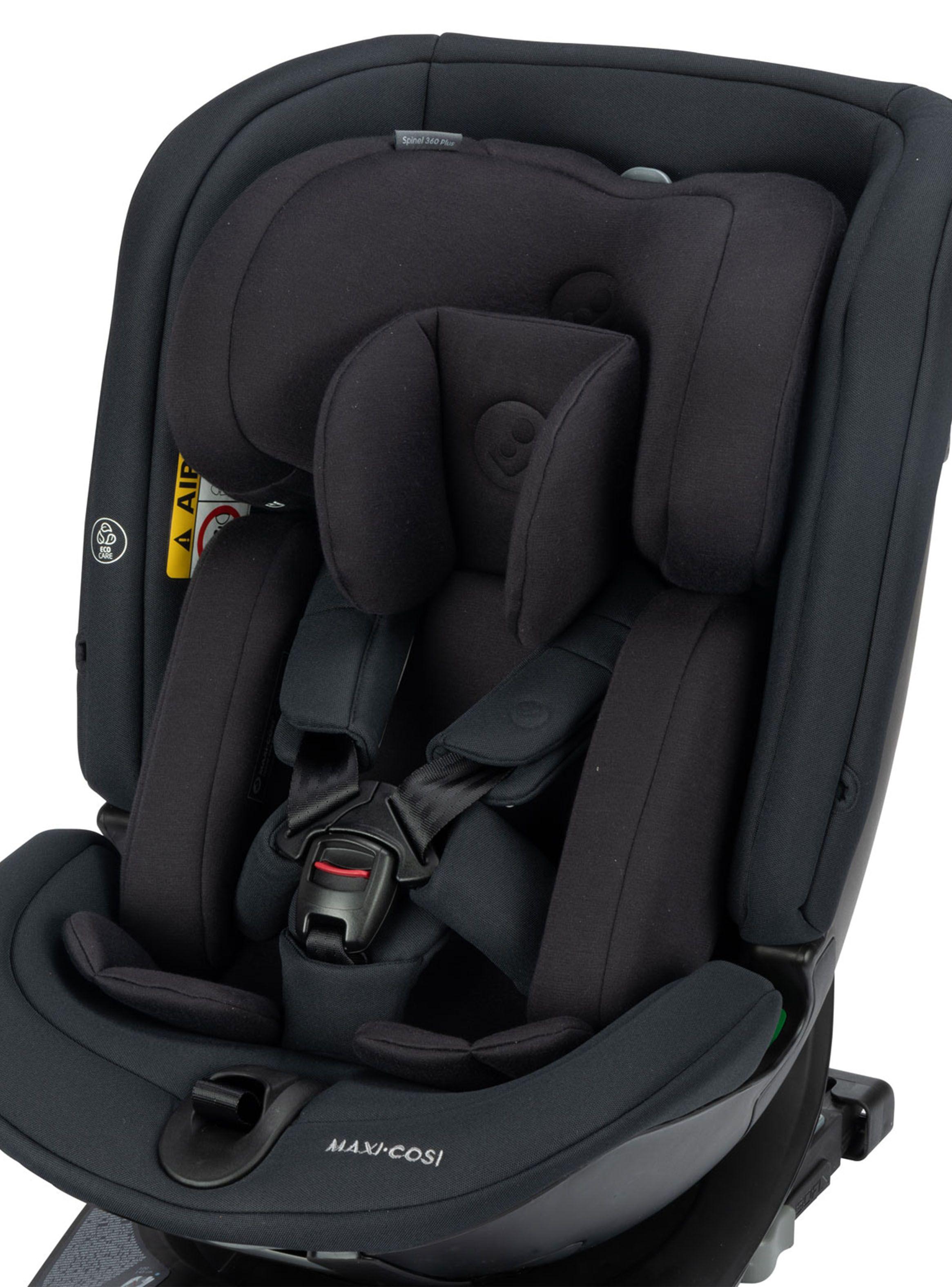 Silla Auto Convertible Spinel 360° Plus 012 Authentic Black-4