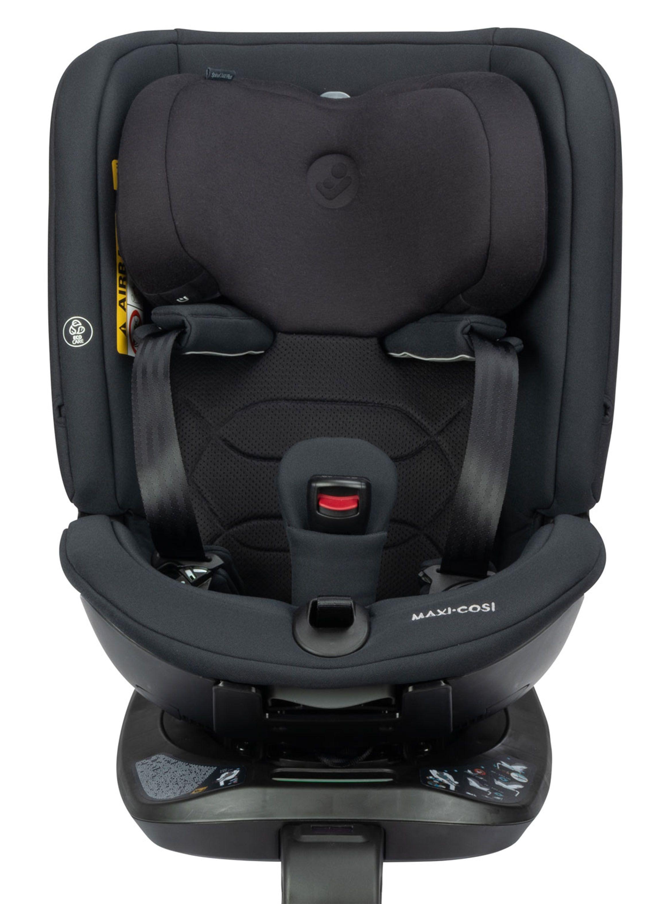 Silla Auto Convertible Spinel 360° Plus 012 Authentic Black-6