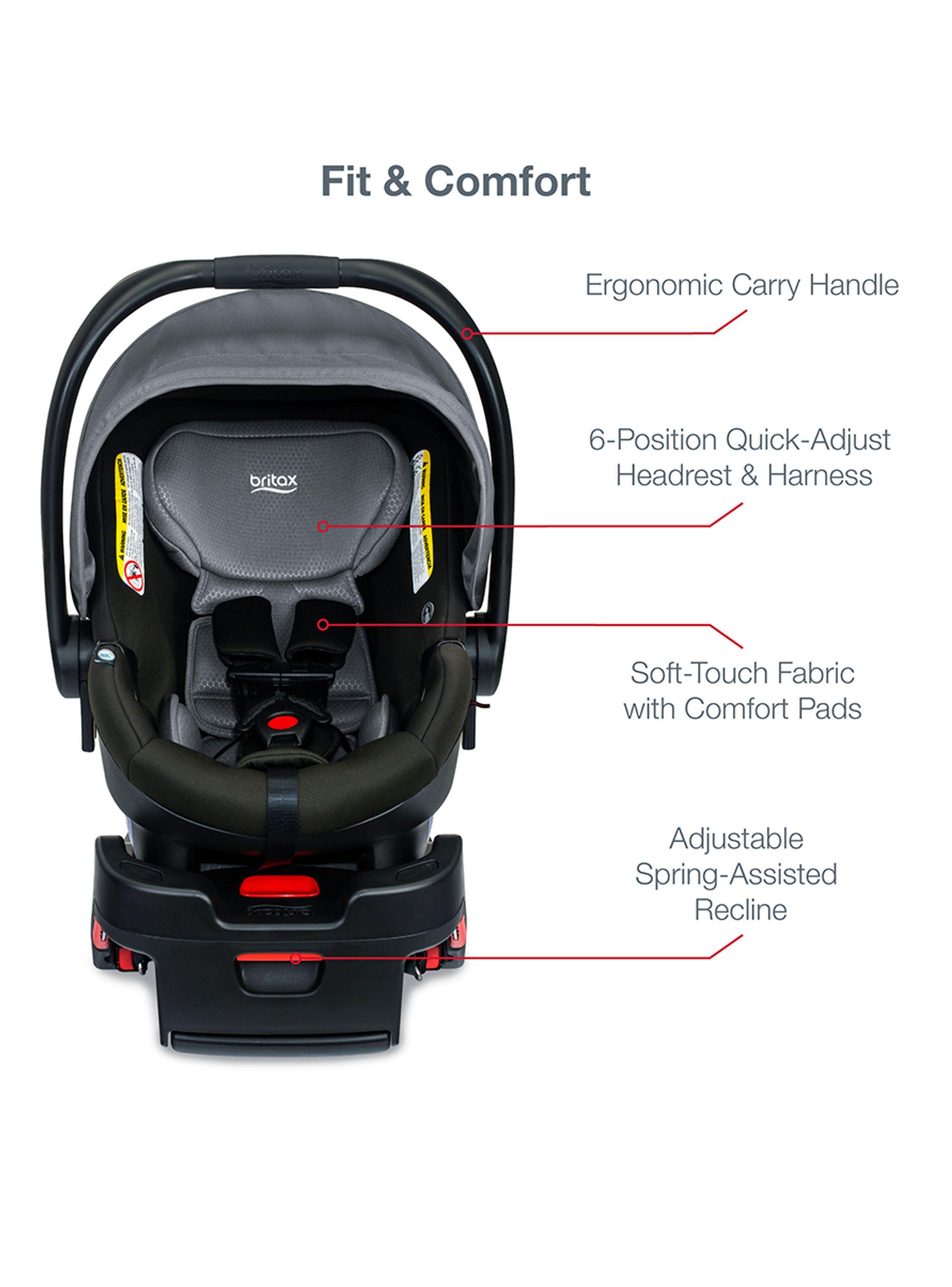 Coche Travel System B-Lively/B-Safe Gen2Flexfit Fog Britax-4