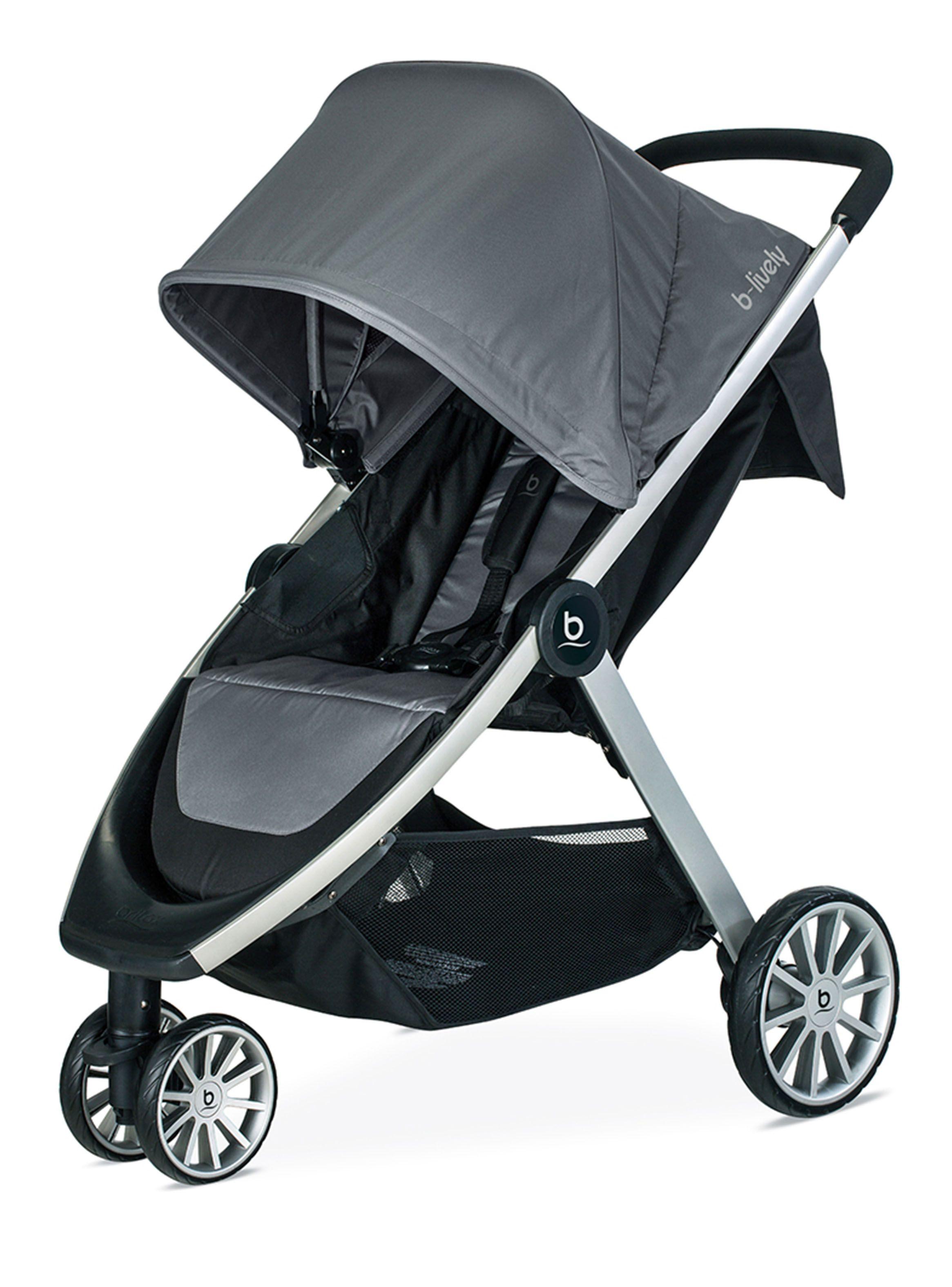 Coche Travel System B-Lively/B-Safe Gen2Flexfit Fog Britax-2
