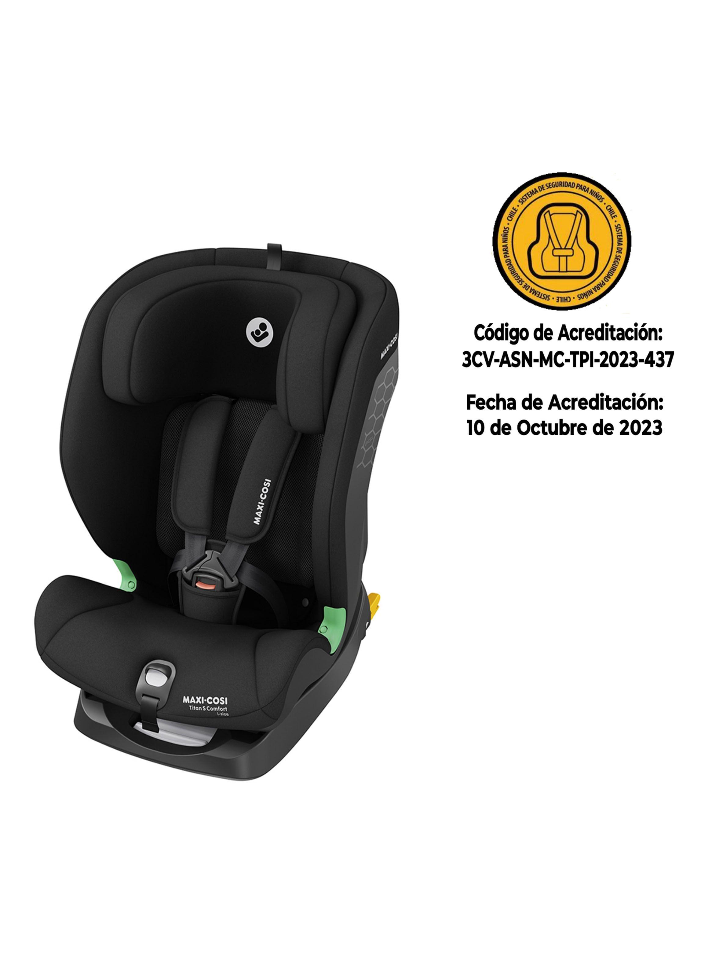 Silla de Auto Combinada Titan Pro I-Size Authentic Black-1