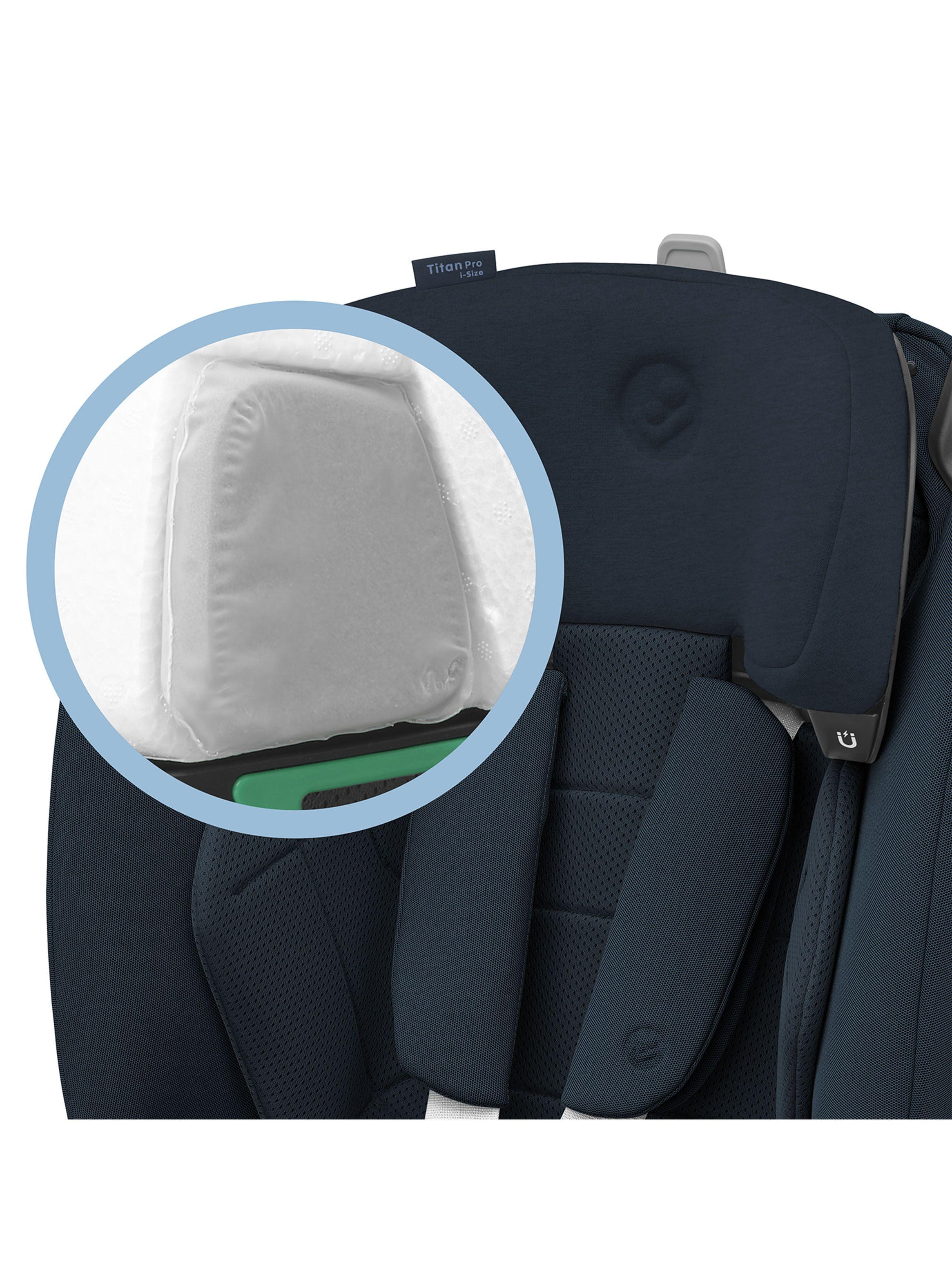 Silla Auto Combinada Titan Pro I-Size Authentic Blue-6