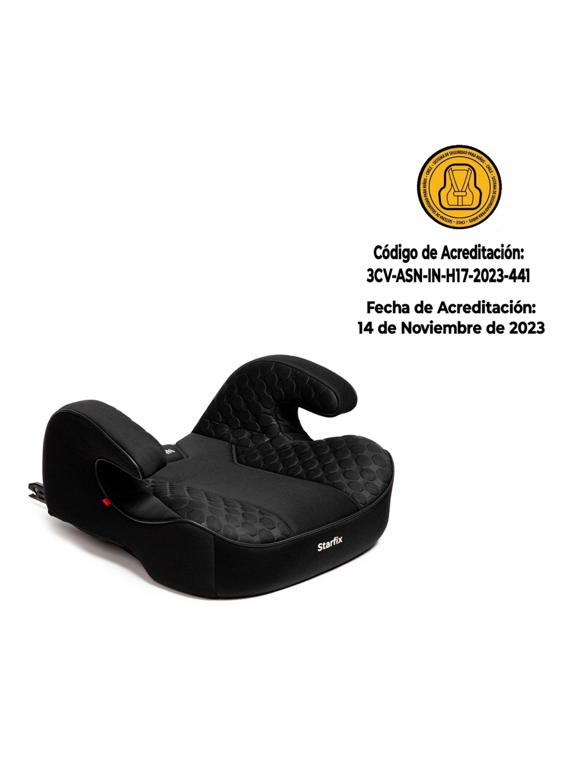 Silla Auto Alzador Starfix Black Infanti-1