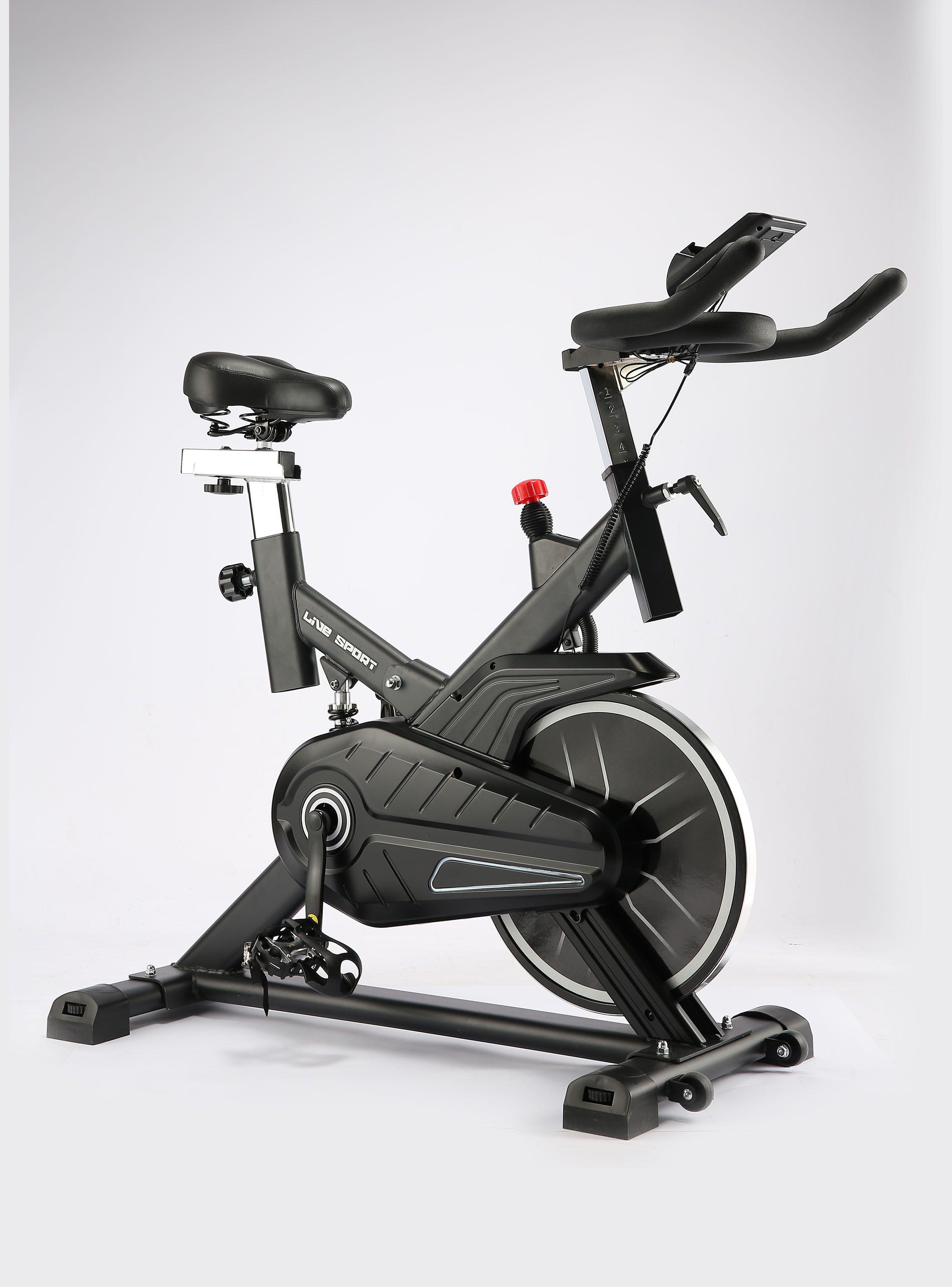 Bicicleta Spinning Magnética YB-9600NG Negro-3